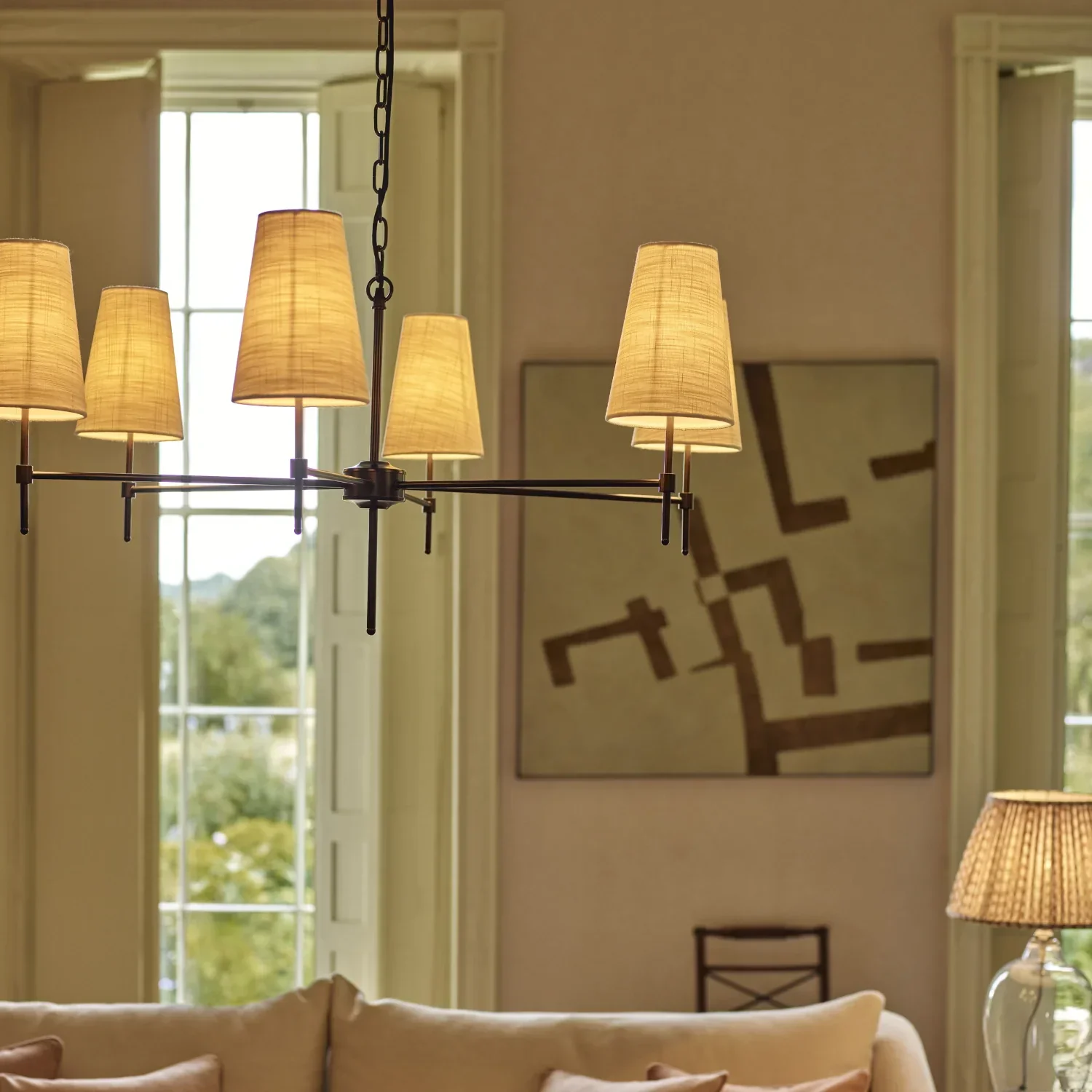 Hanover Large Bronze Pendant Light