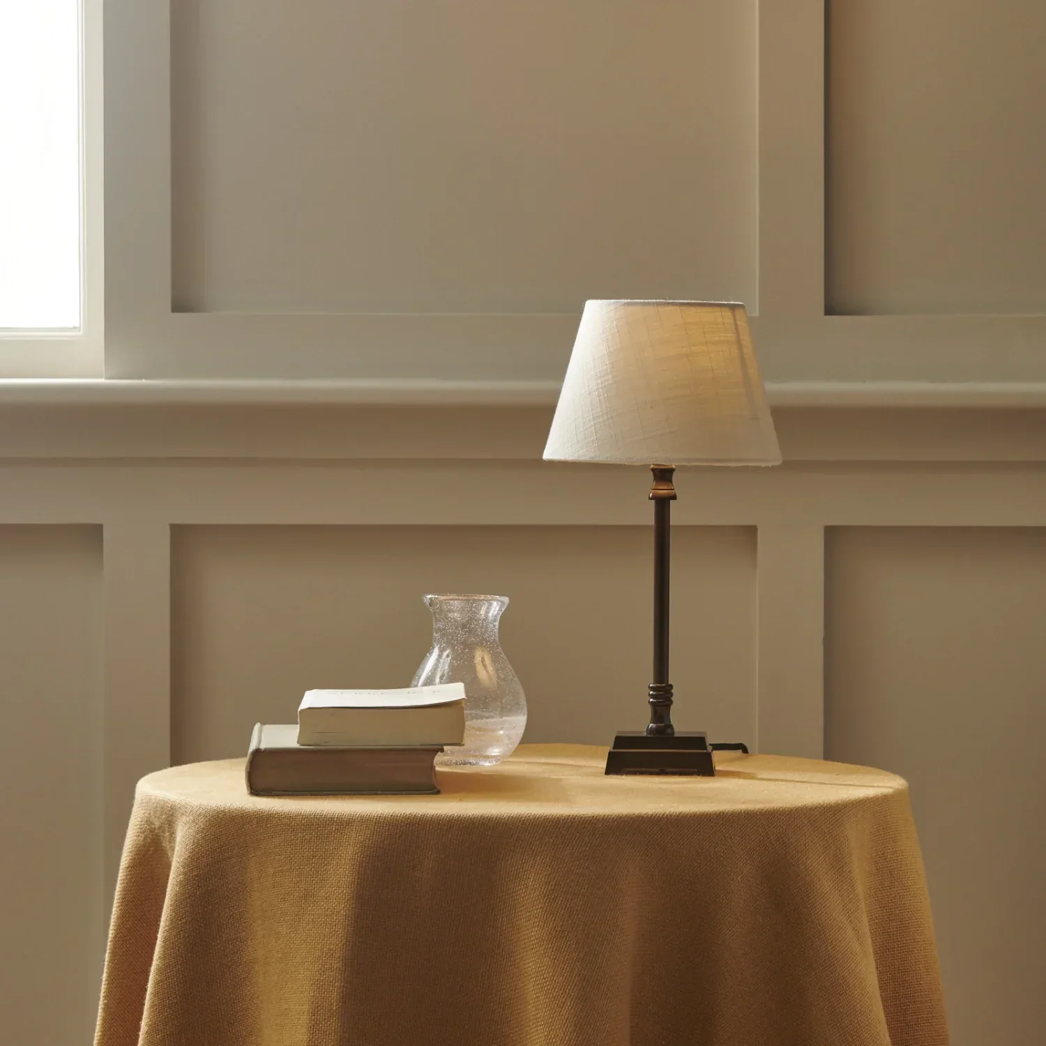 Hanover Small Bronze Table Lamp