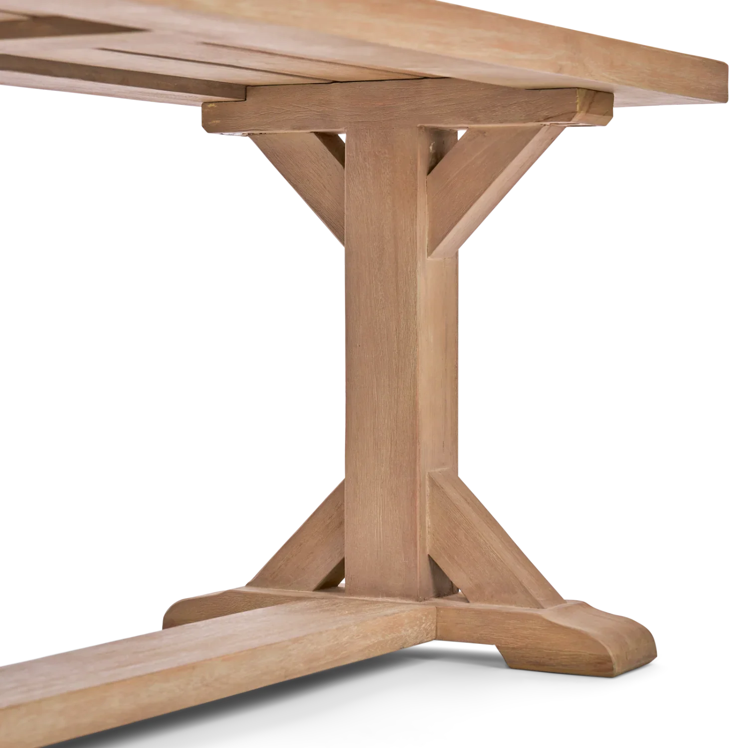 Harmondsworth 3-4 Seater Teak Garden Bench - Image 3