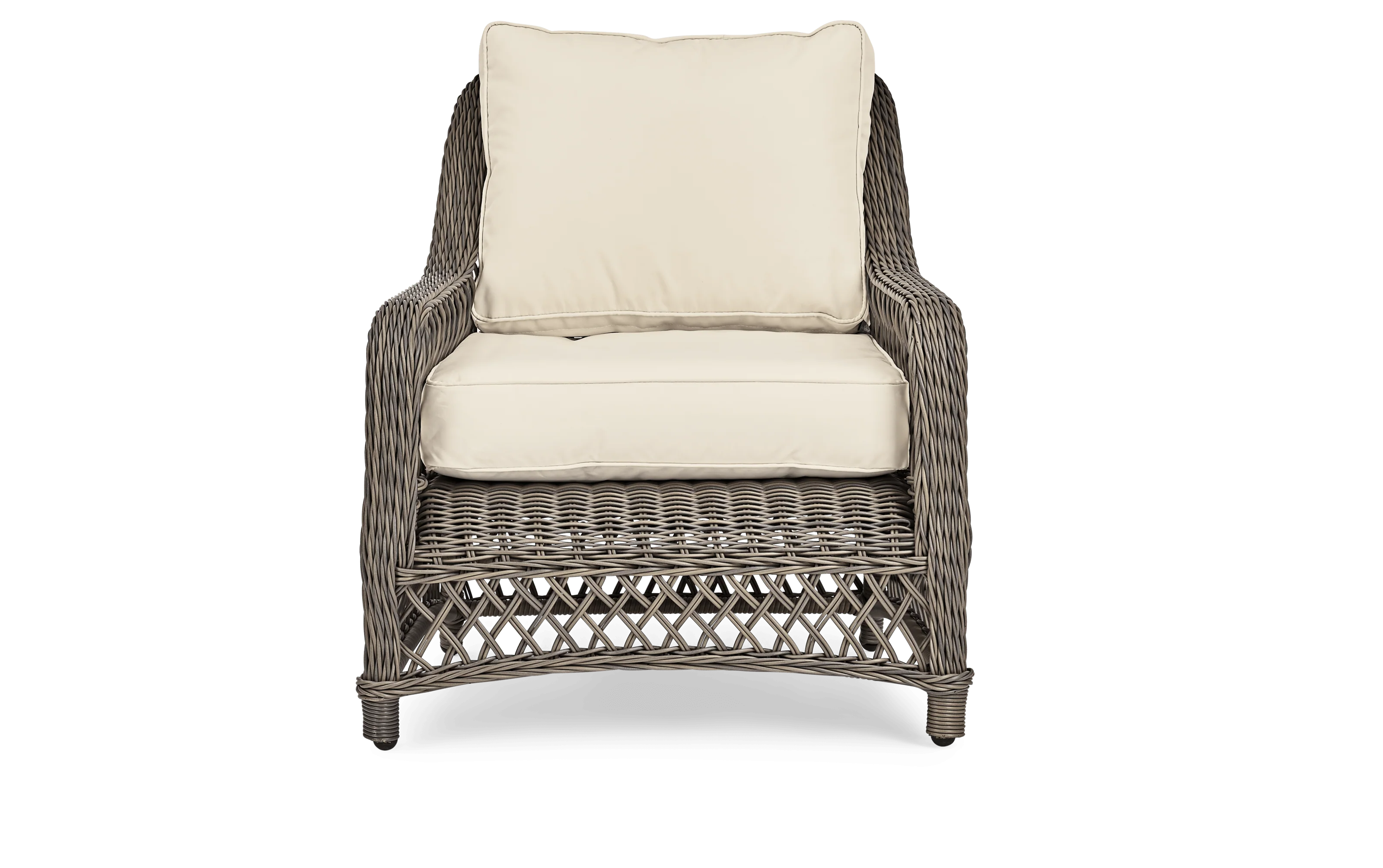 Harrington 4 Seater Wicker Garden Sofa & Coffee Table Set - Image 7
