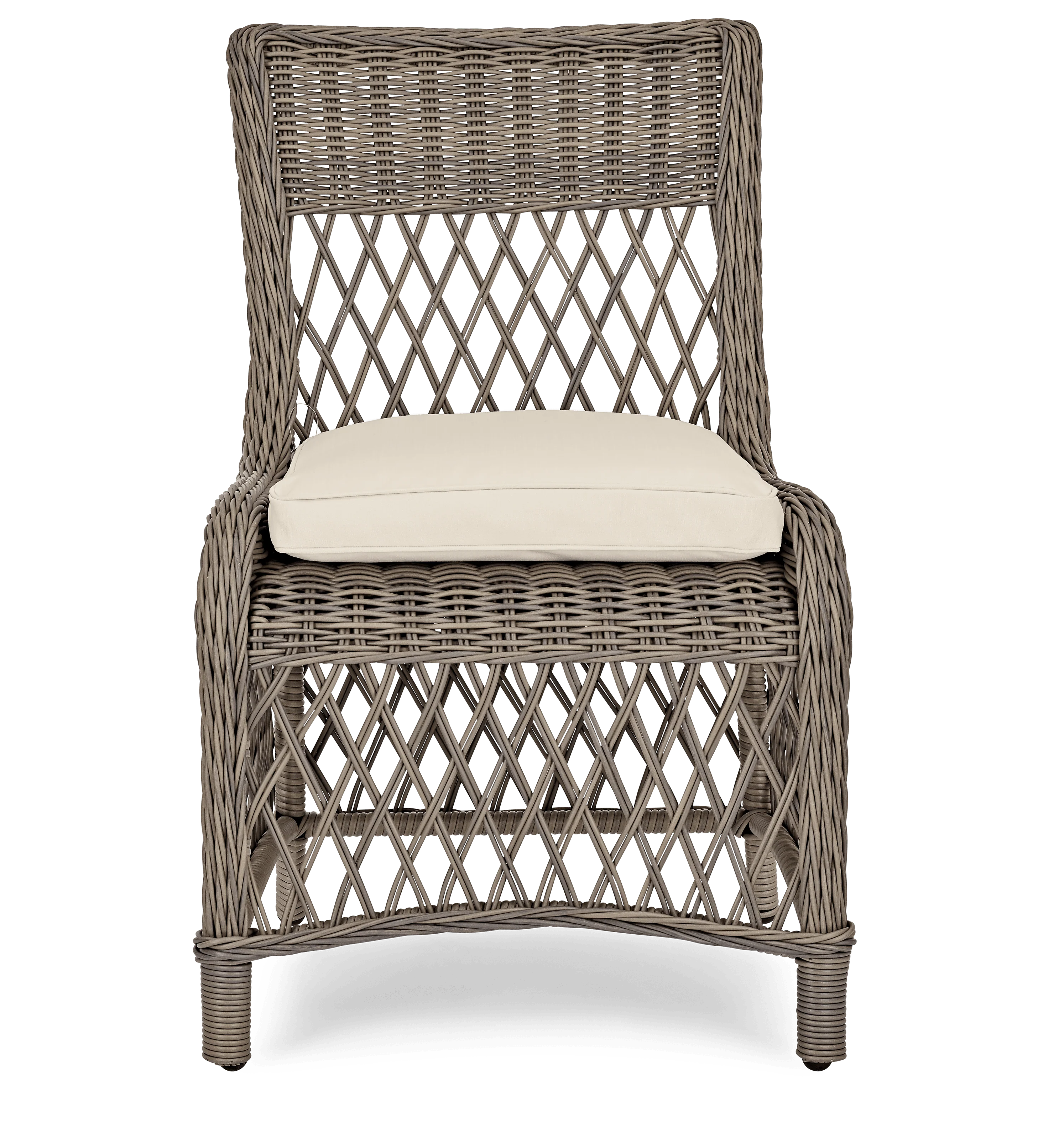 Harrington 6 Seater Round Wicker Garden Dining Set - Image 4