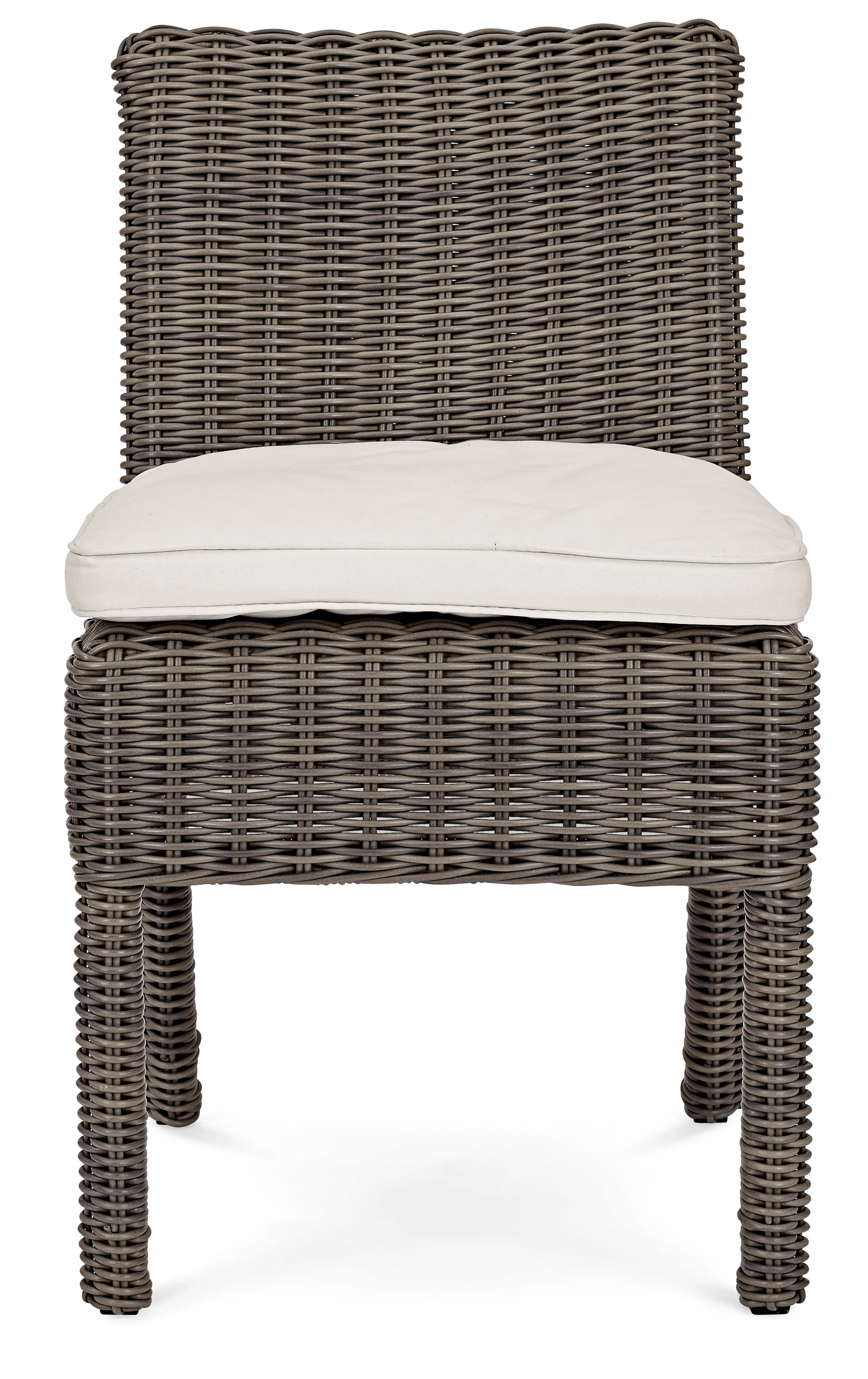 Harrington 6 Seater Round Wicker Garden Dining Table Set with Toulston Chairs - Image 4