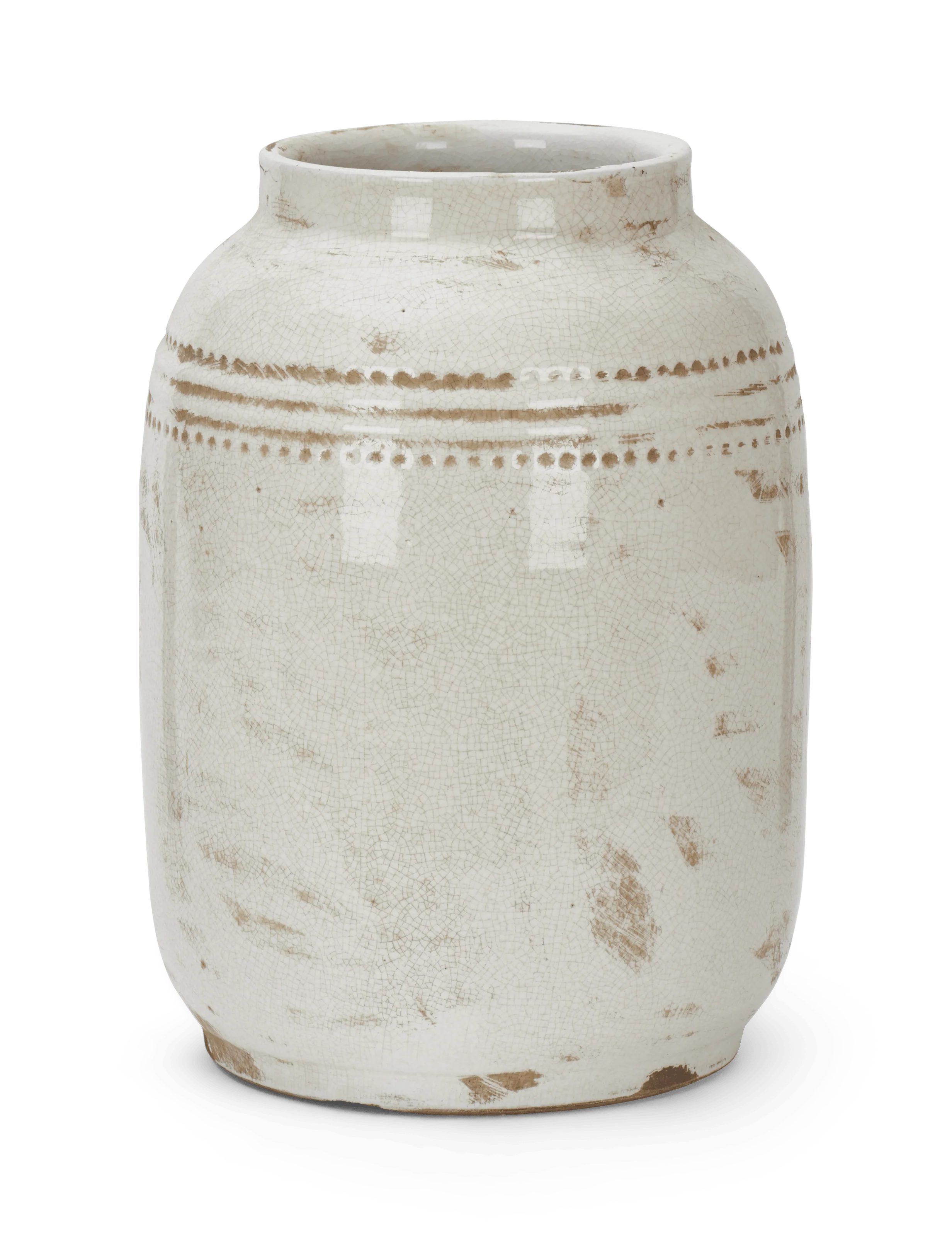 Haybrook Large Ceramic Vase, Snow - Image 5