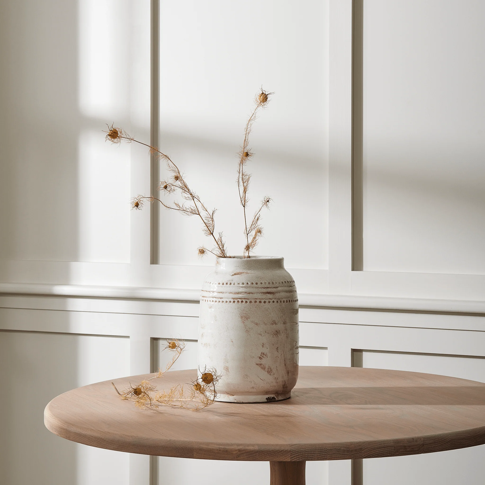 Haybrook Medium Vase - Snow - Image 6