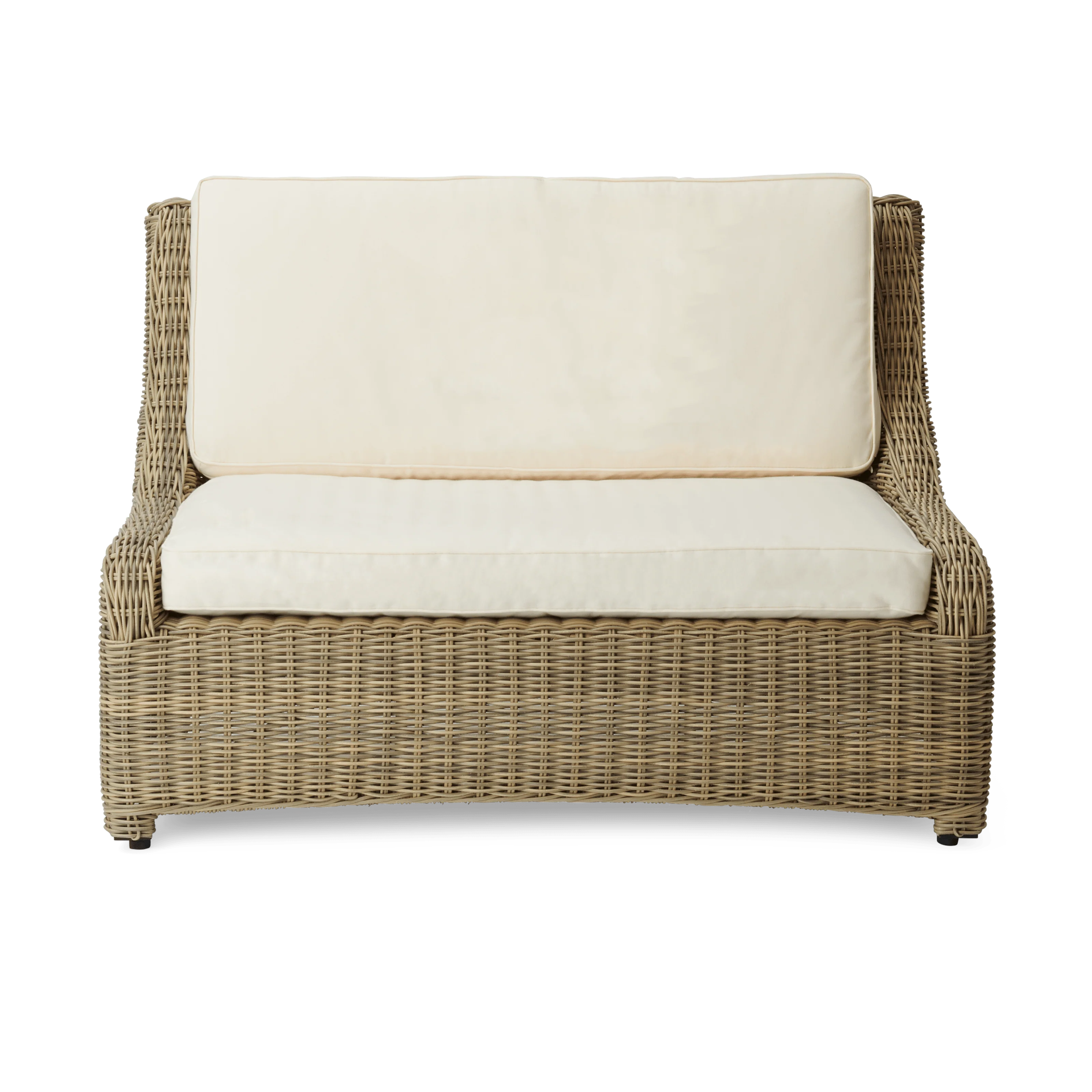 Hayburn Wicker Relaxed Garden Loveseat - Image 3