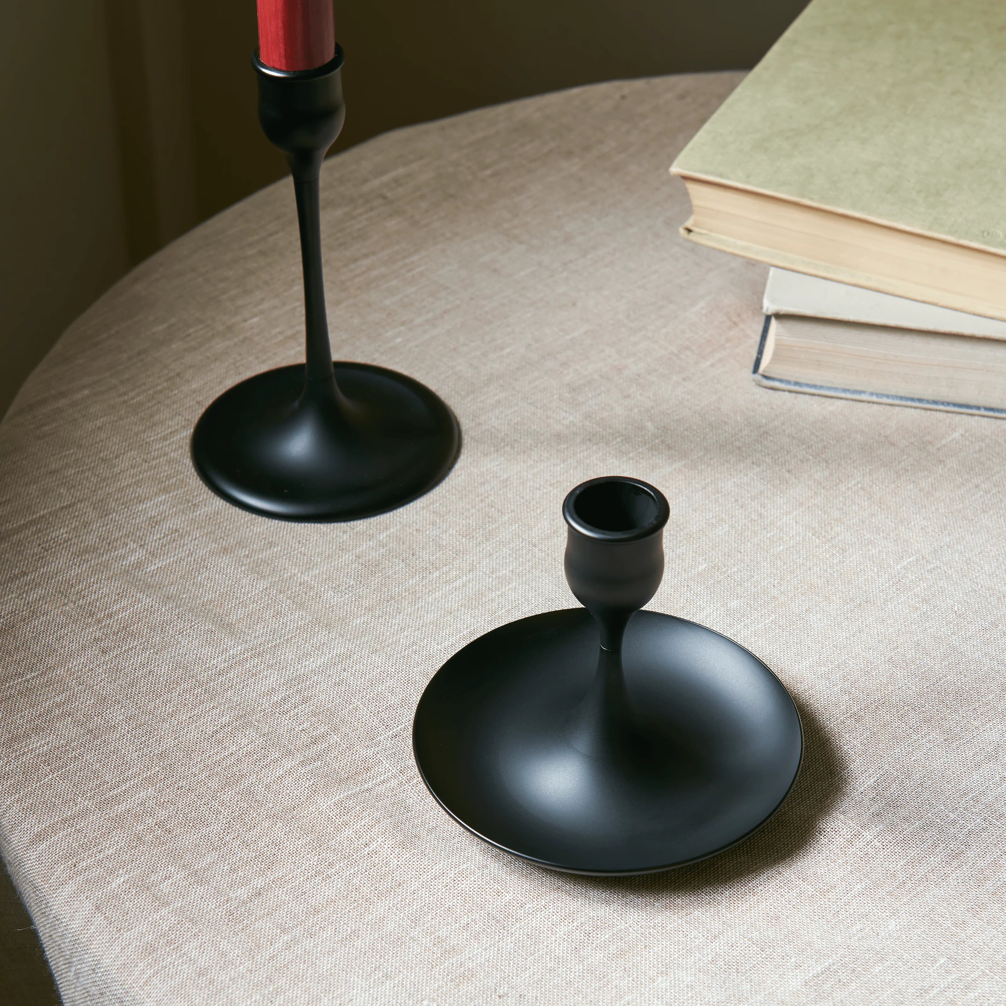 Heddon Candlestick, Warm Black - Image 2