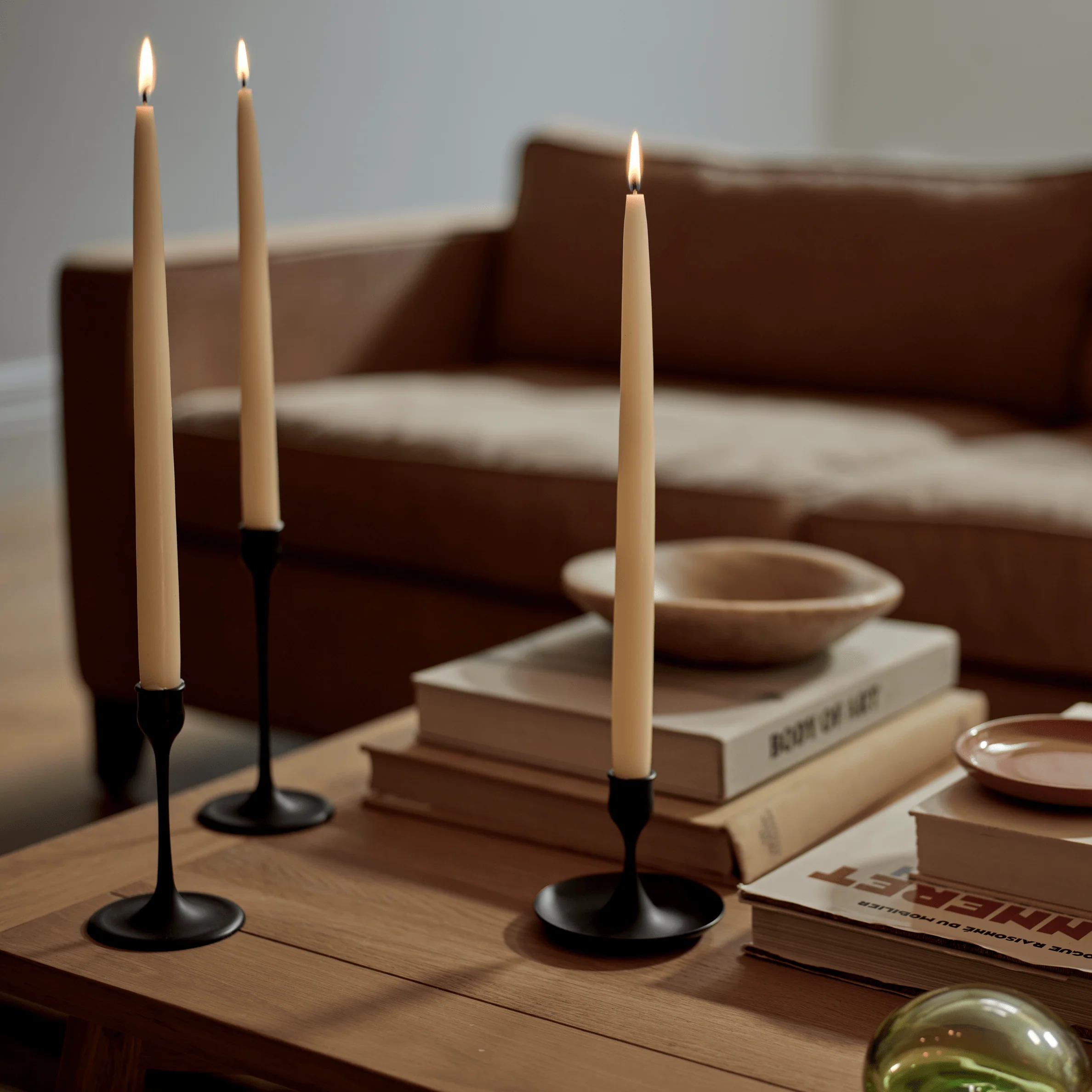 Heddon Candlestick, Warm Black - Image 9