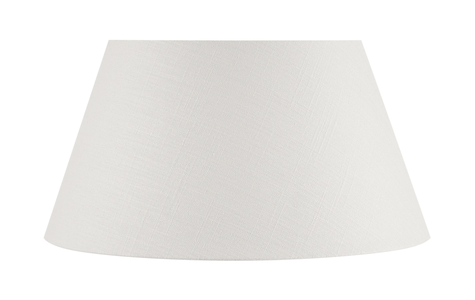 Henry Linen Empire Lampshade, Warm White - Image 8