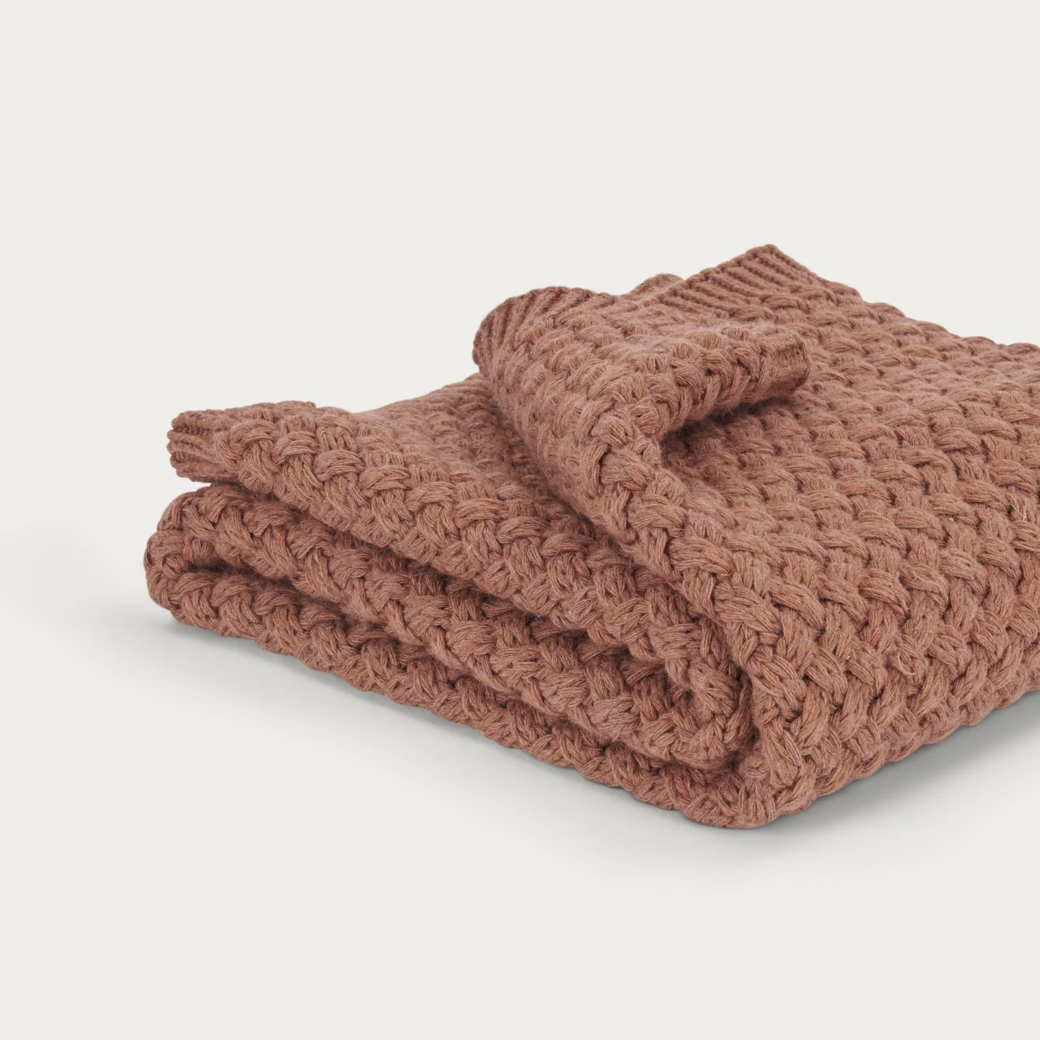 Hetton Throw, Chestnut - Image 2