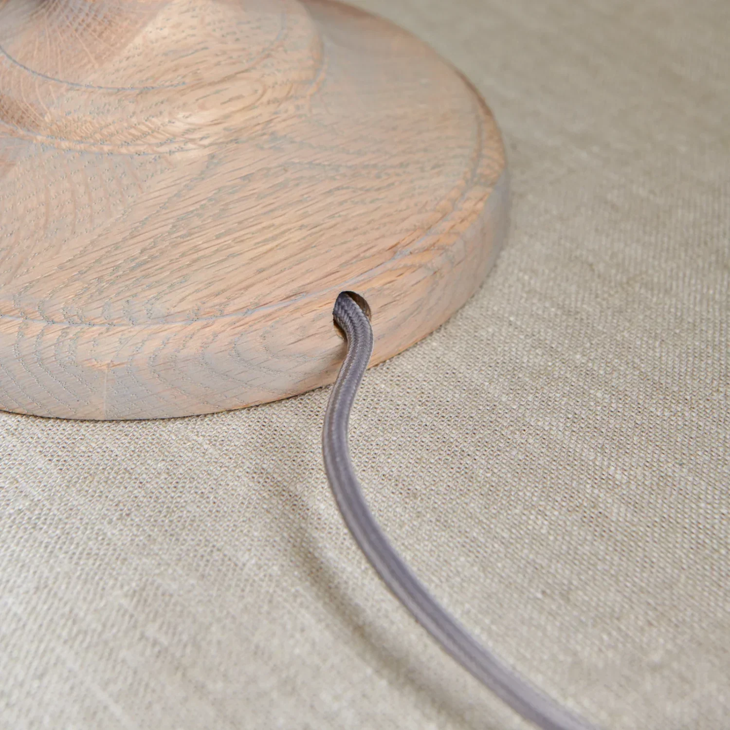 Highgate Small Oak Table Lamp - Image 18