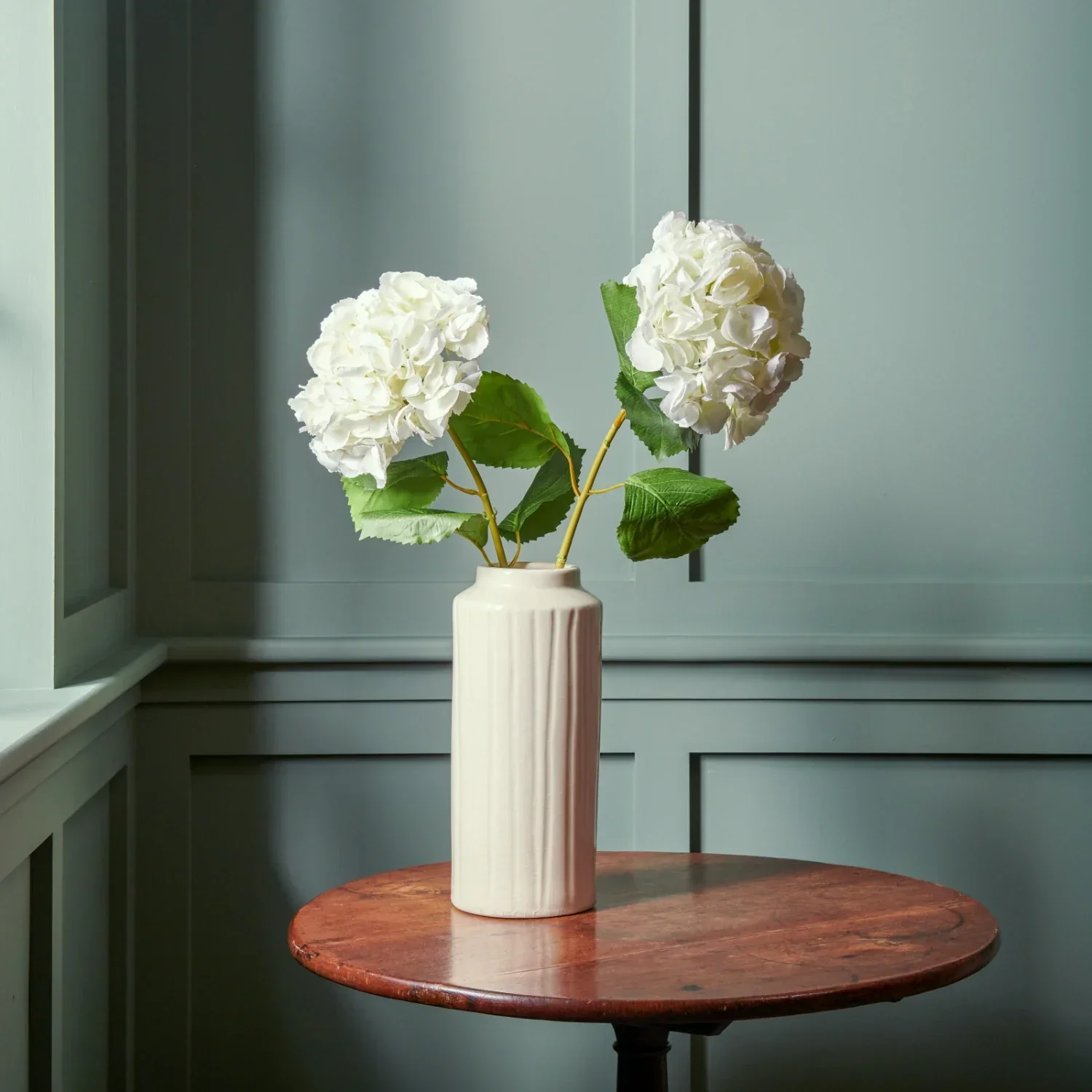 Hydrangea Stem, White - Image 2