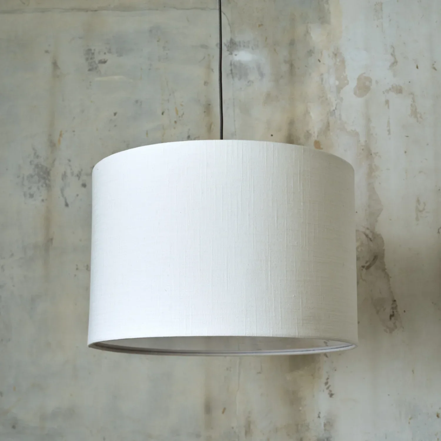 Iona 18" Linen Drum Pendant Ceiling Shade with Diffuser - Image 2