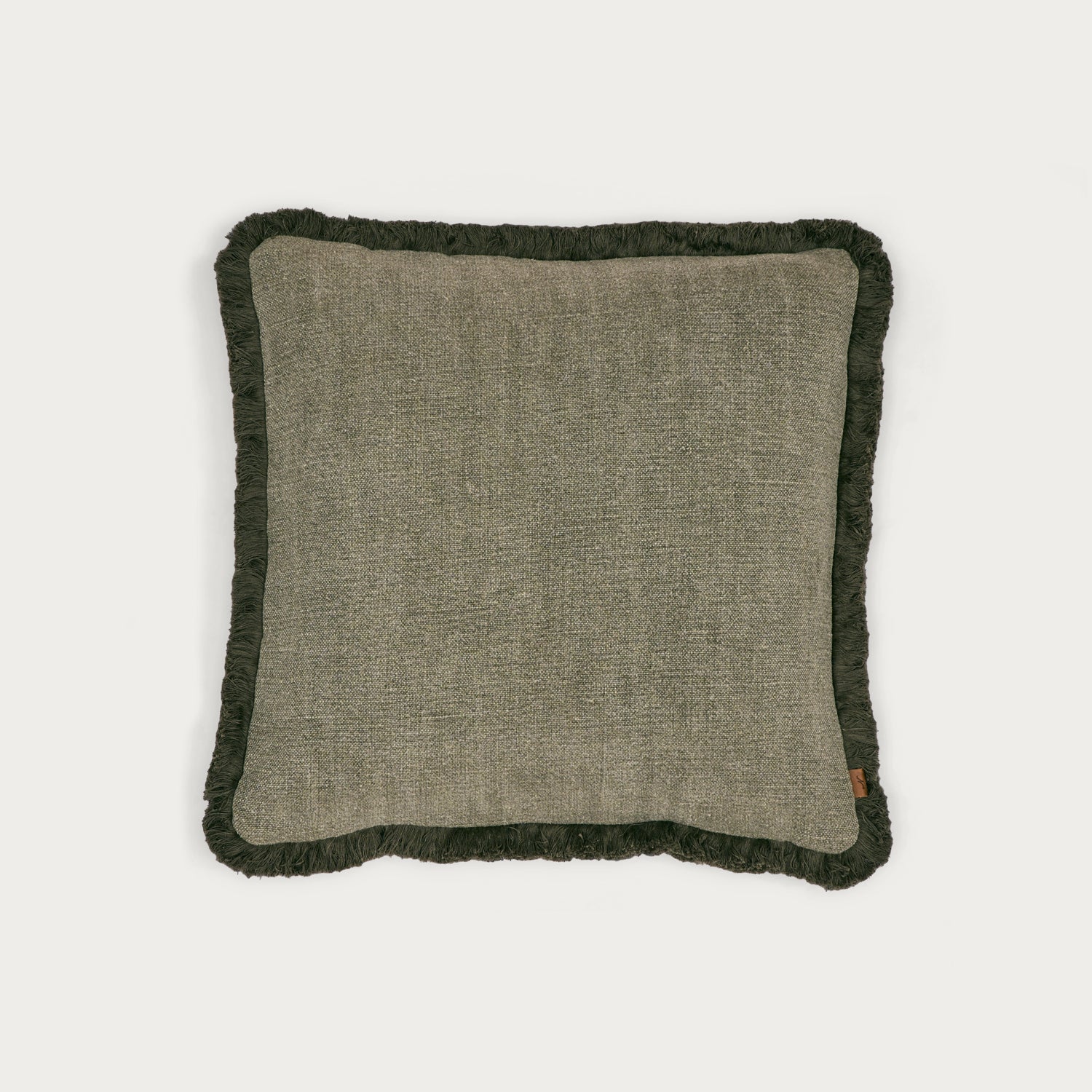 Isabelle Scatter Cushion, Signature Linen - Moss