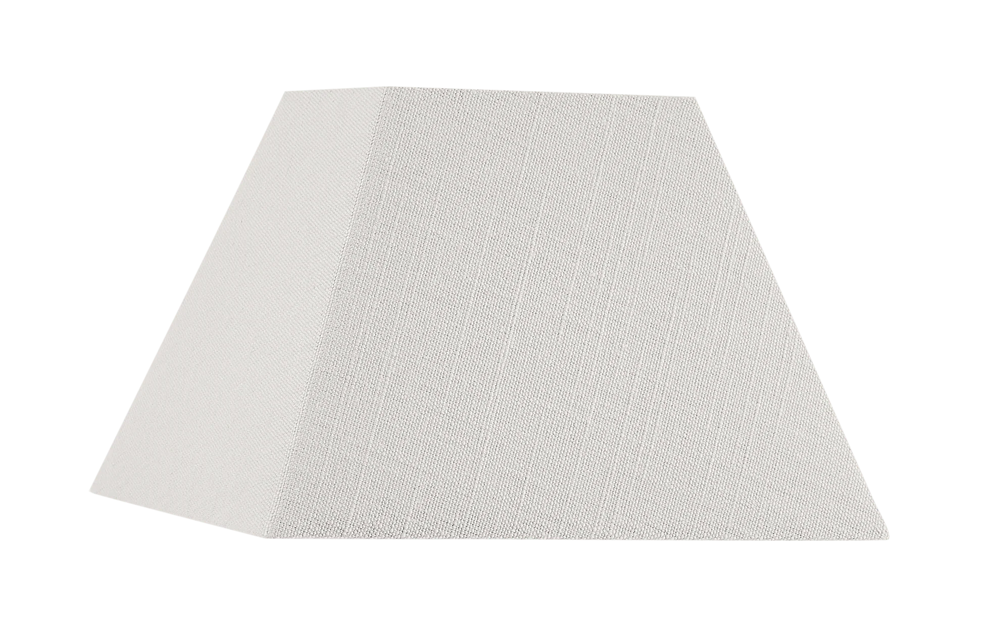 James Rectangular Linen Lampshade, Warm White - Image 13