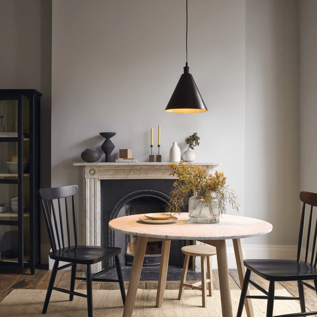 Keats Bronze Conical Pendant Light
