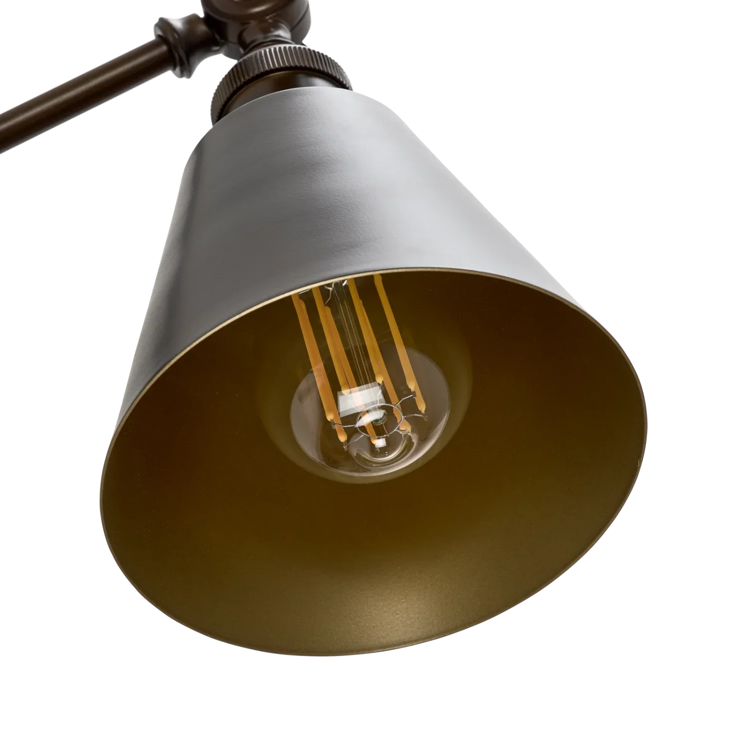 Keats Metal Shade Wall Light, Bronze - Image 5