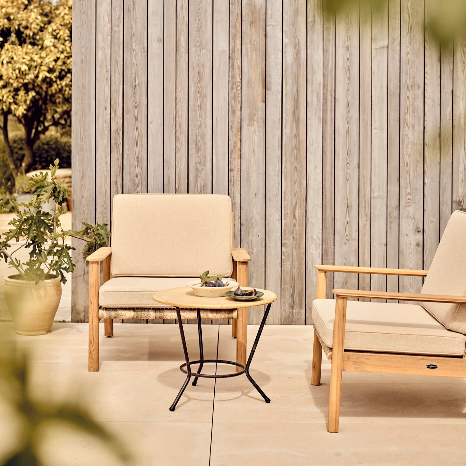 Kew Teak Garden Armchair - Image 5