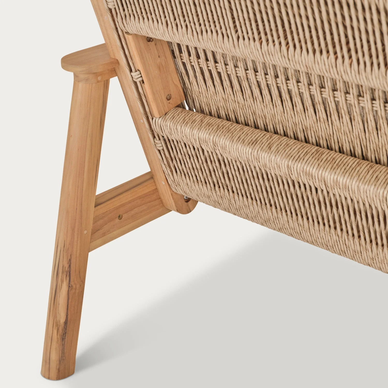 Kew Teak Garden Armchair - Image 9