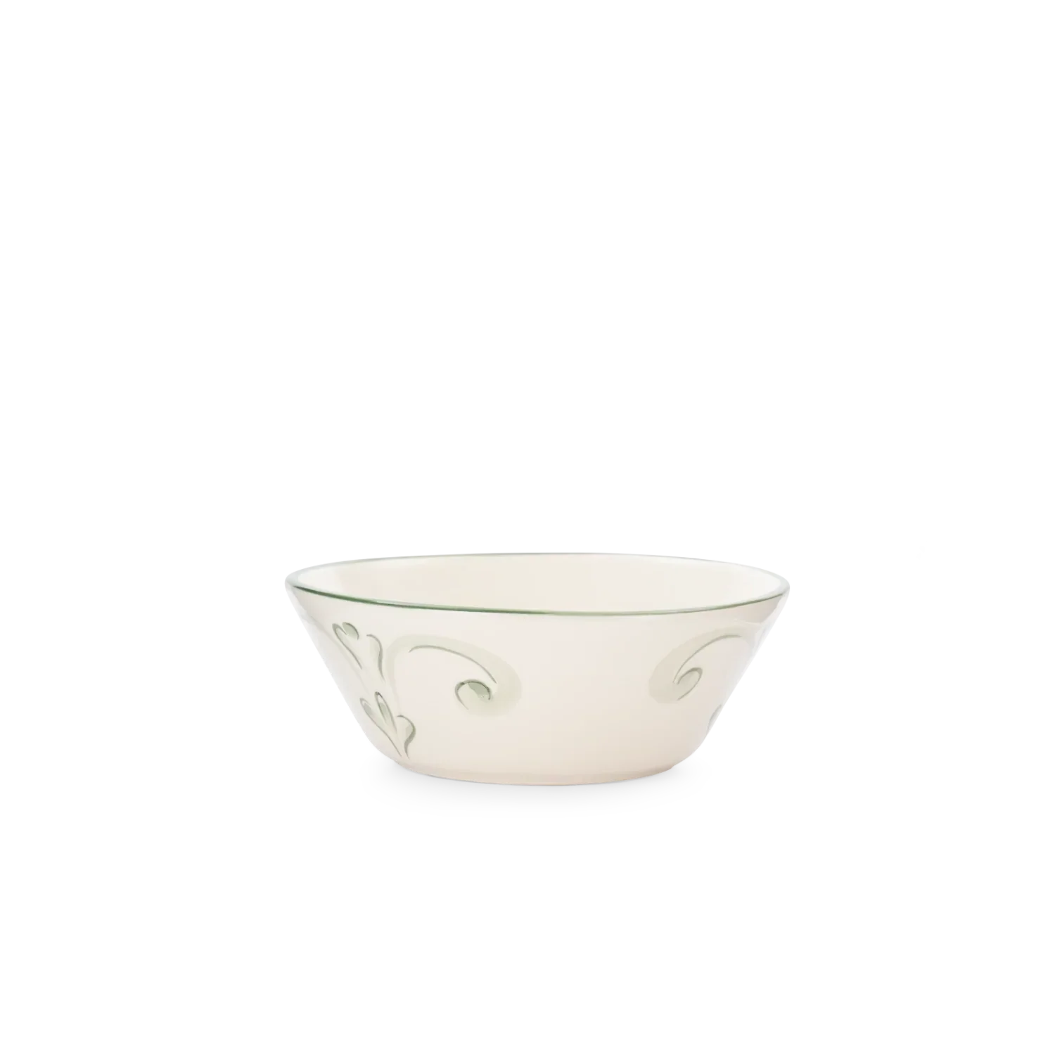 Lamorna Green Cereal Bowl, Set of 6 - Image 4