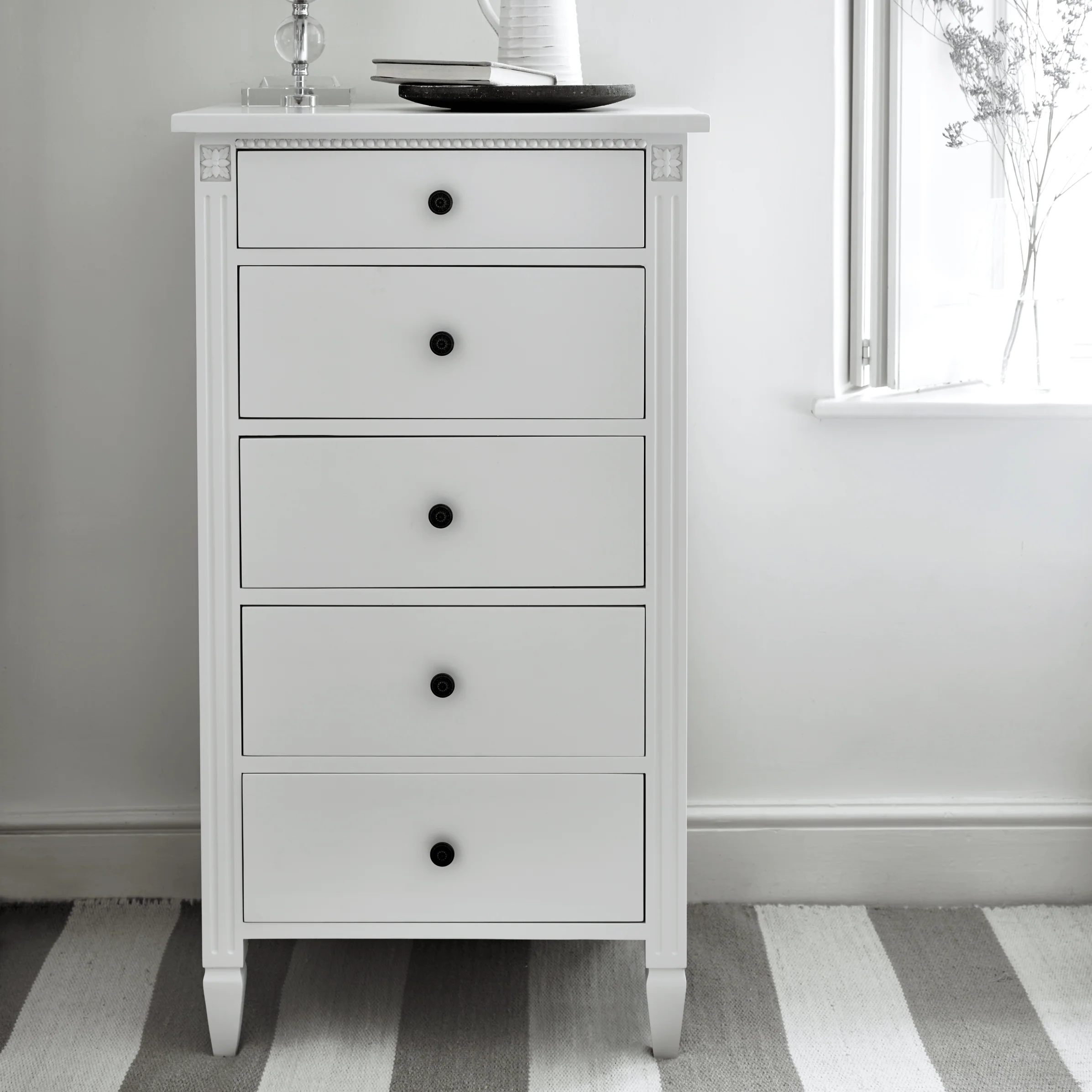 Larsson Tall Chest of Drawers, Painted