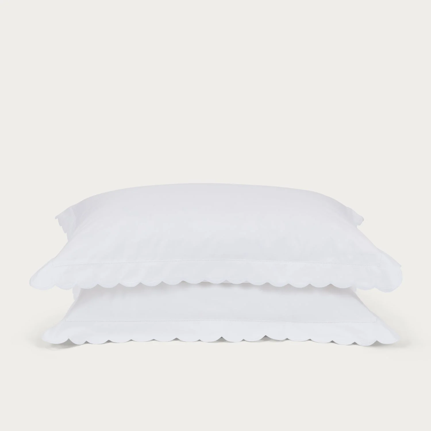Madalena Oxford Pillow Case - Set of 2 - White - Image 4