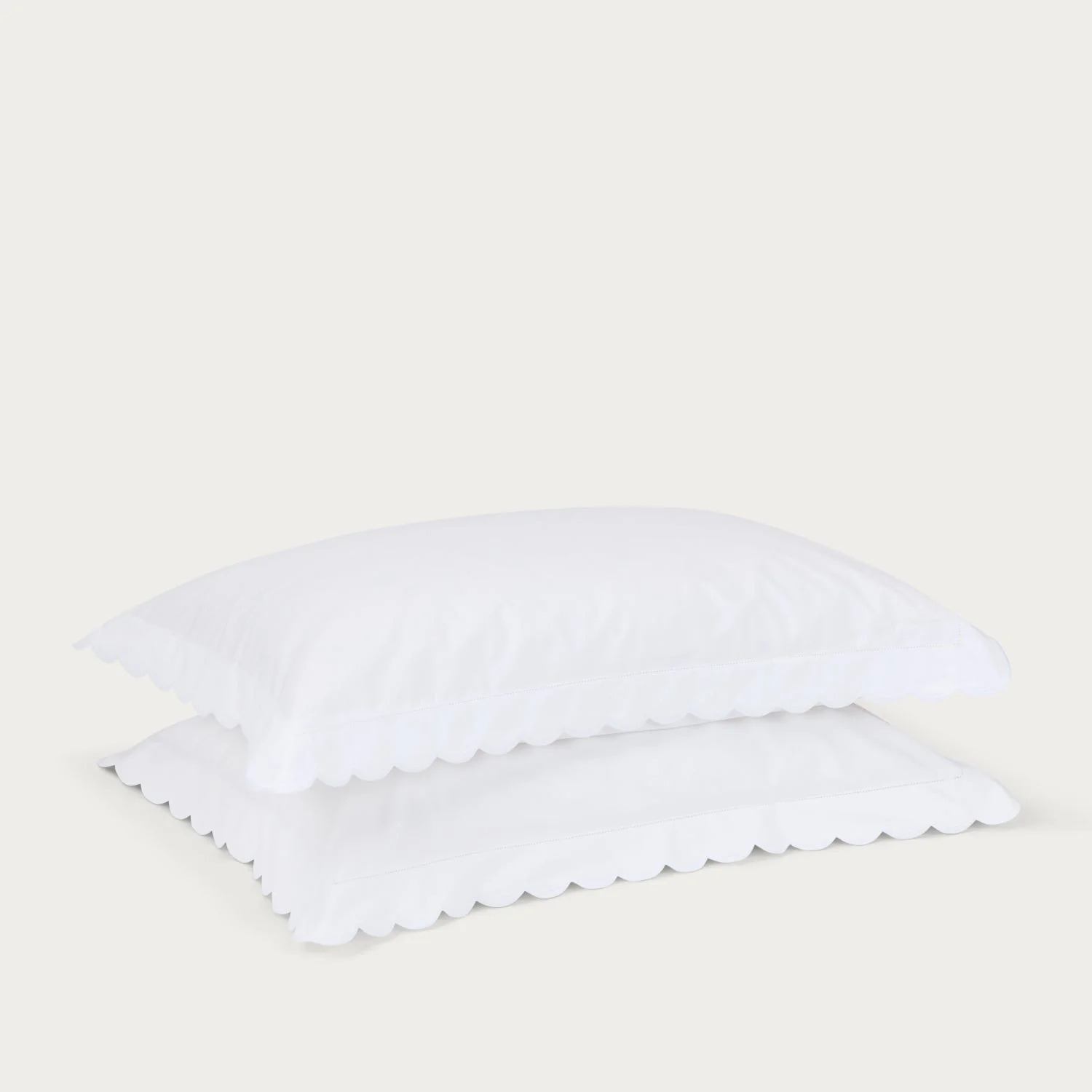 Madalena Oxford Pillow Case - Set of 2 - White - Image 5
