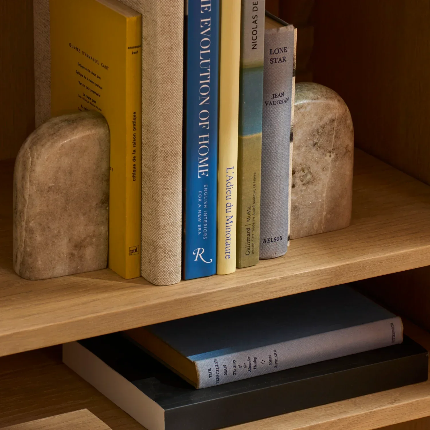 Malborough Round Marble Bookends