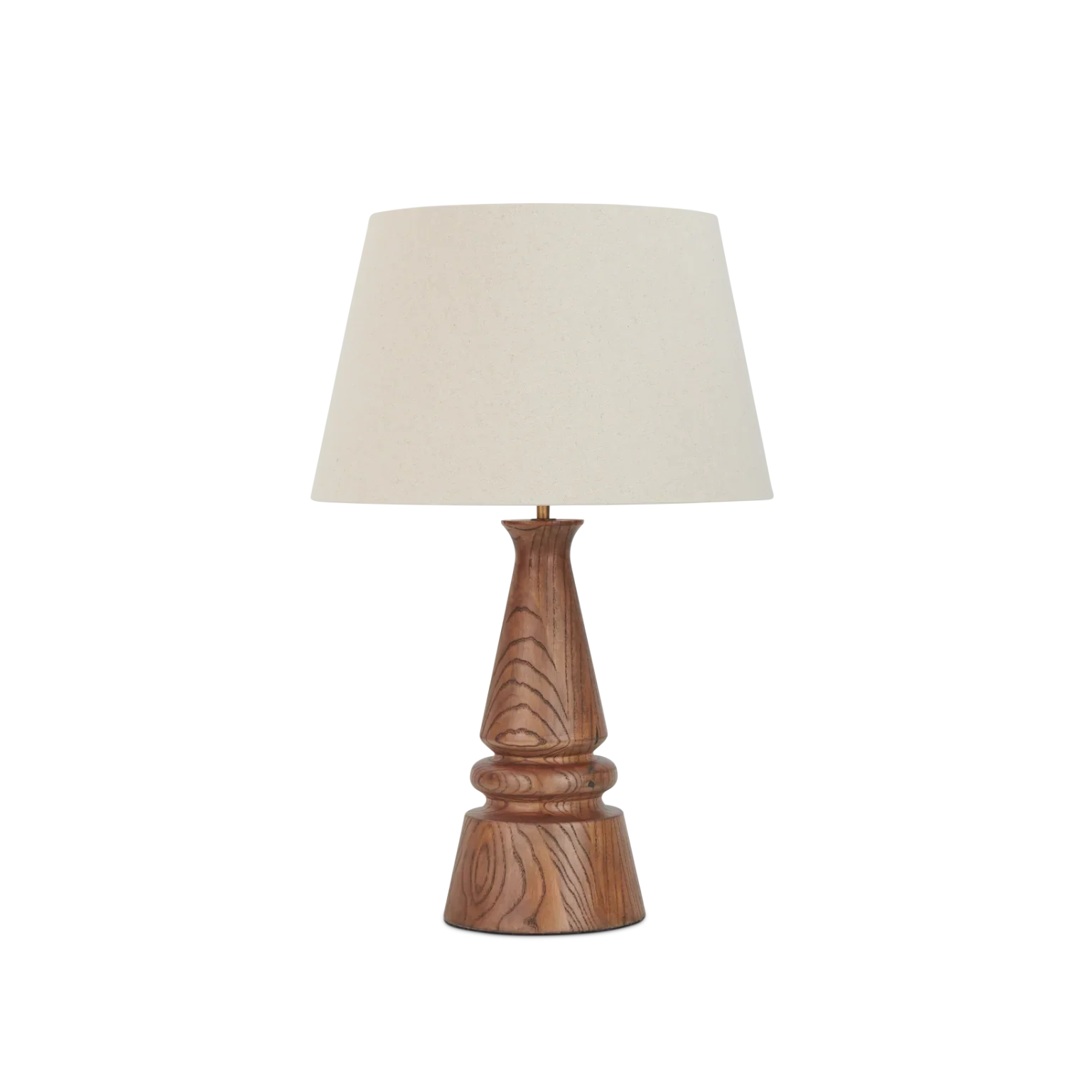 Mason Carved Wooden Table Lamp - Image 4