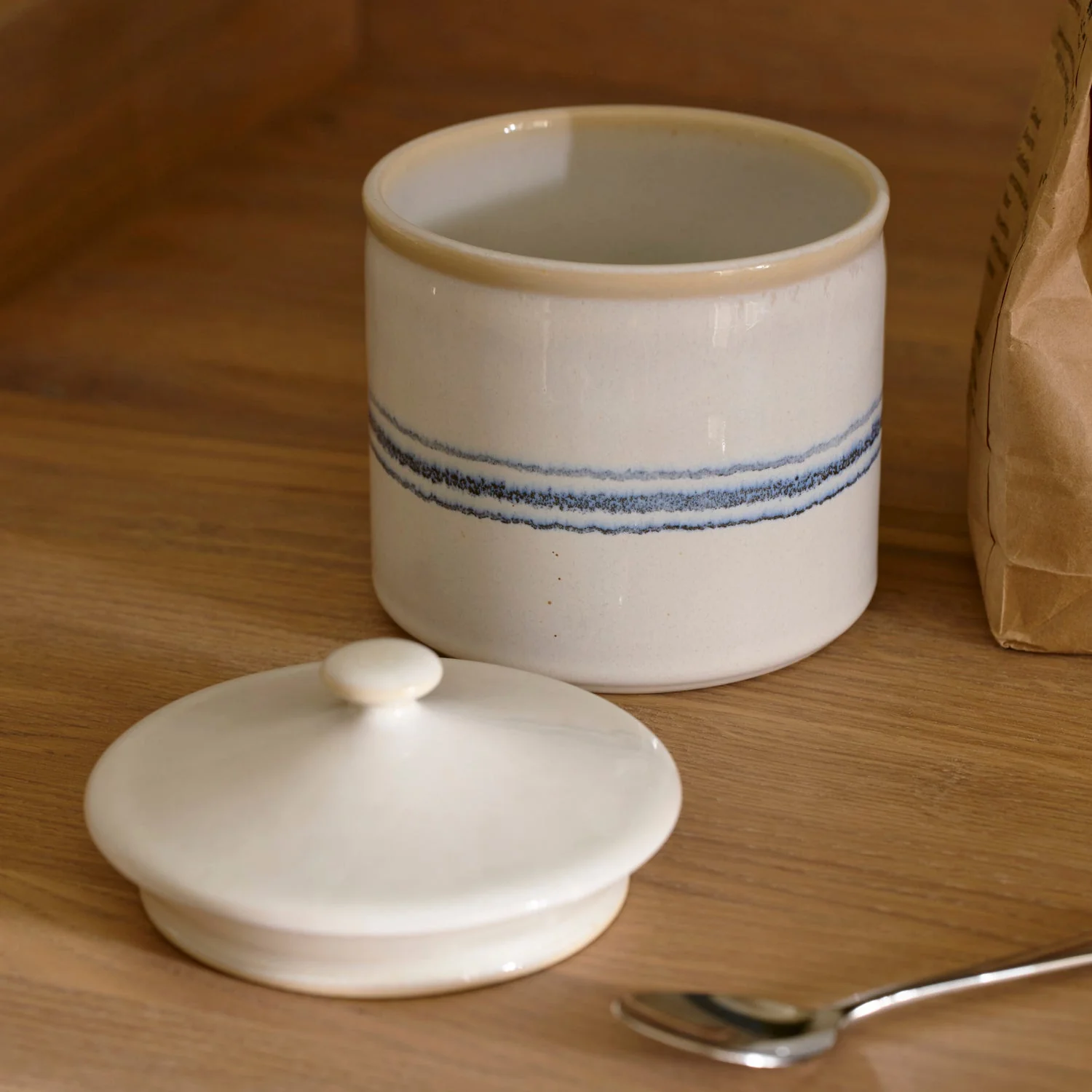 Melbury Stoneware Storage Jar - Image 2