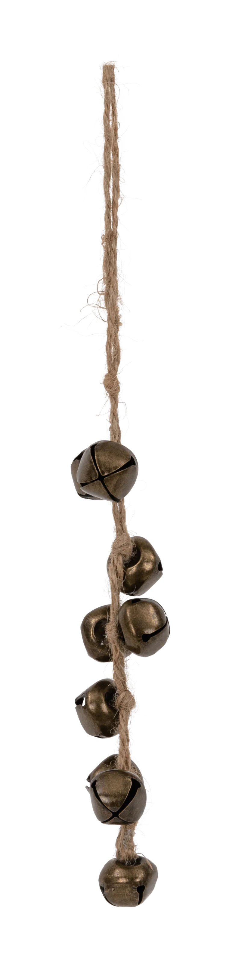 Nora Hanging Bells, Brass - Image 2