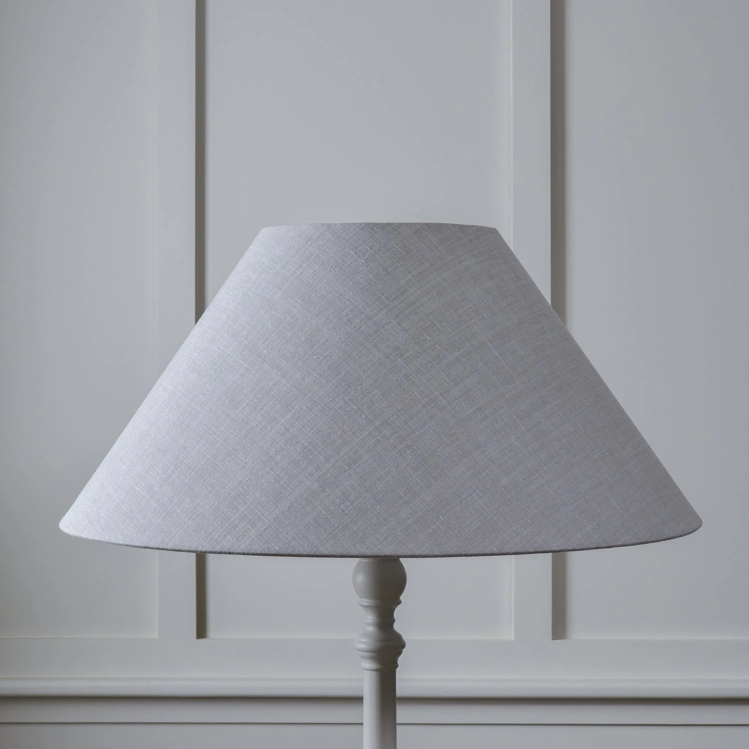 Oliver Linen Cone Lampshade, Harry Cloud - Image 6