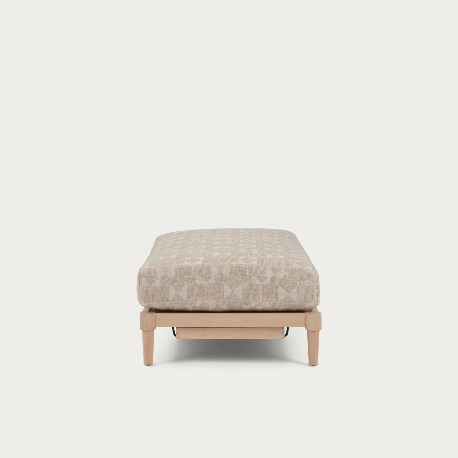 Ophelia Small Footstool, Natural Flag - Image 7