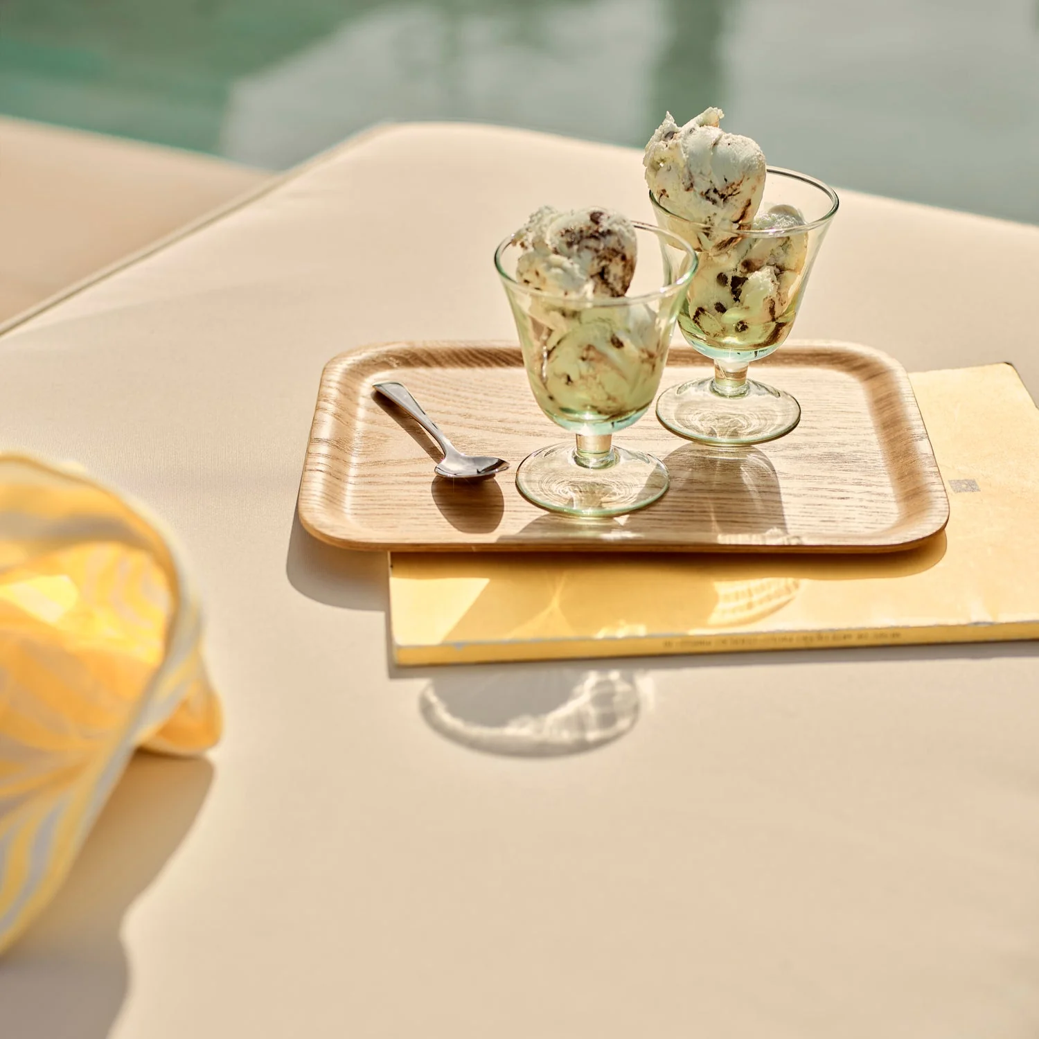 Primrose Green Bistro Glass, Set of 4 - Image 3