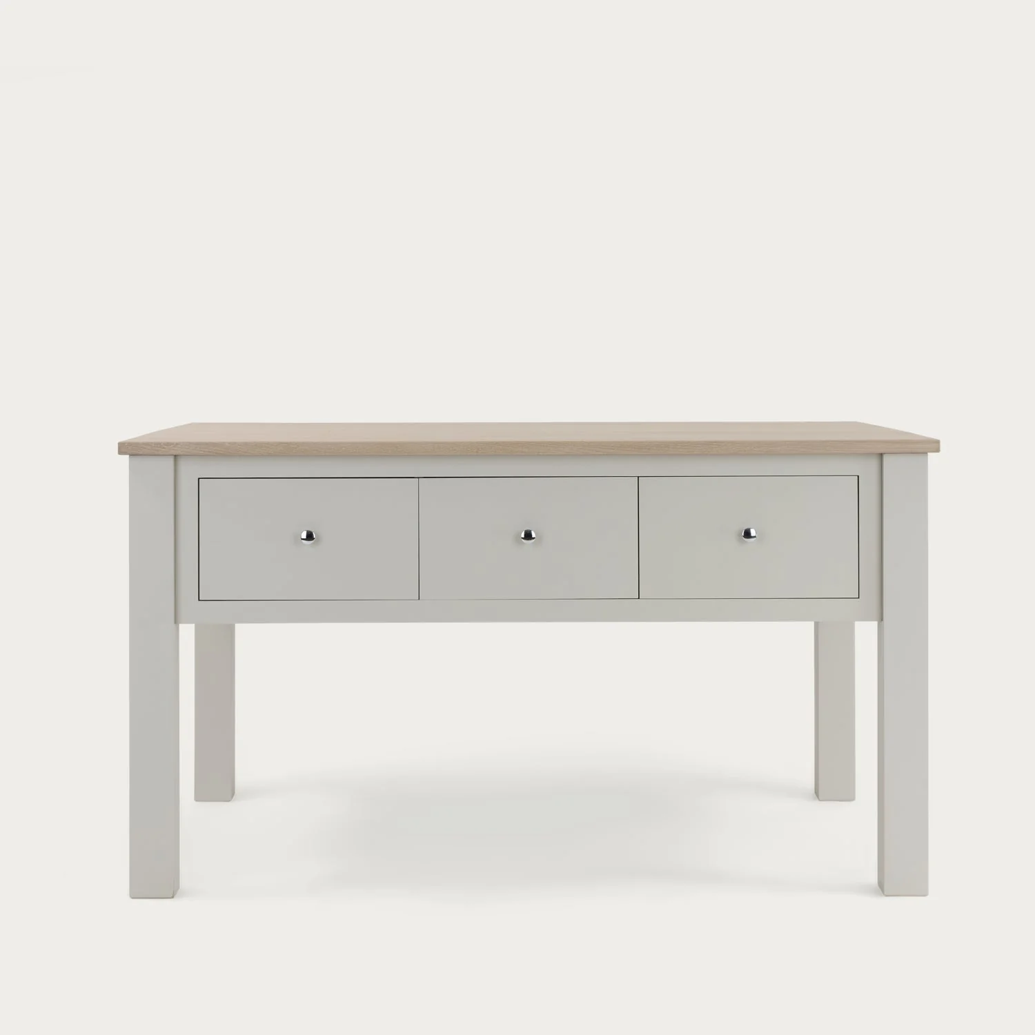 Charlecote Large Kitchen Island with Oak Top, 164cm - Image 3