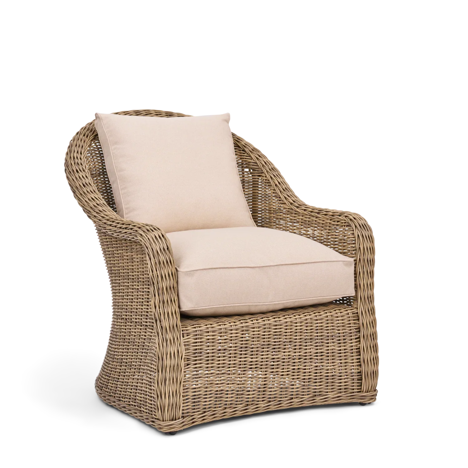 Purbeck Wicker Garden Armchair - Image 4