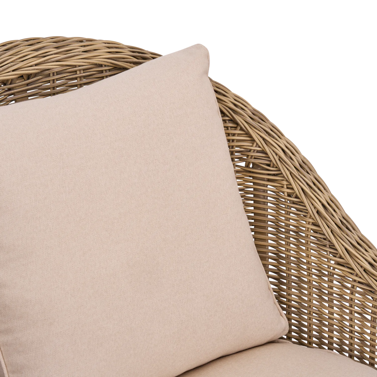 Purbeck Wicker Garden Armchair - Image 5