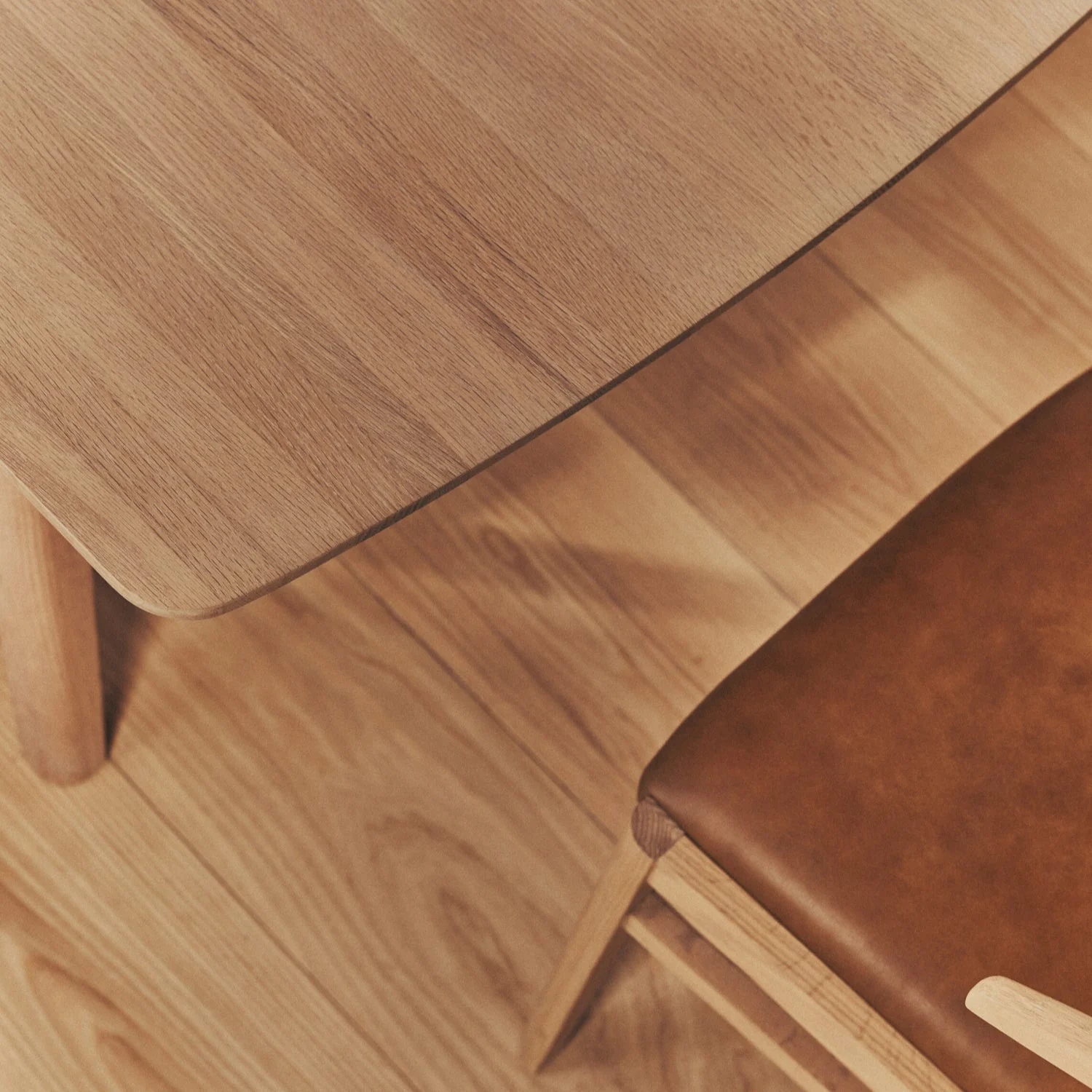 Renewed - Borough 8 Seater Oak Dining Table - Image 3