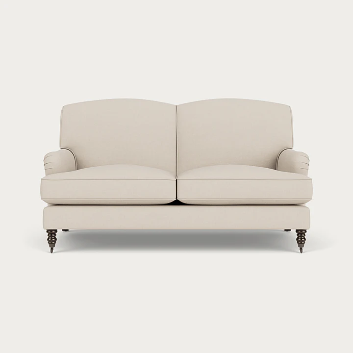 Renewed - Olivia 2 Seater Sofa, Signature Linen Moss, Natural Oak Legs - Image 12
