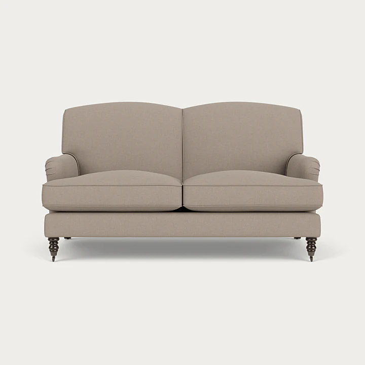 Renewed - Olivia 2 Seater Sofa, Signature Linen Moss, Natural Oak Legs - Image 14