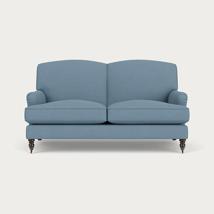 Renewed - Olivia 2 Seater Sofa, Signature Linen Moss, Natural Oak Legs - Image 15