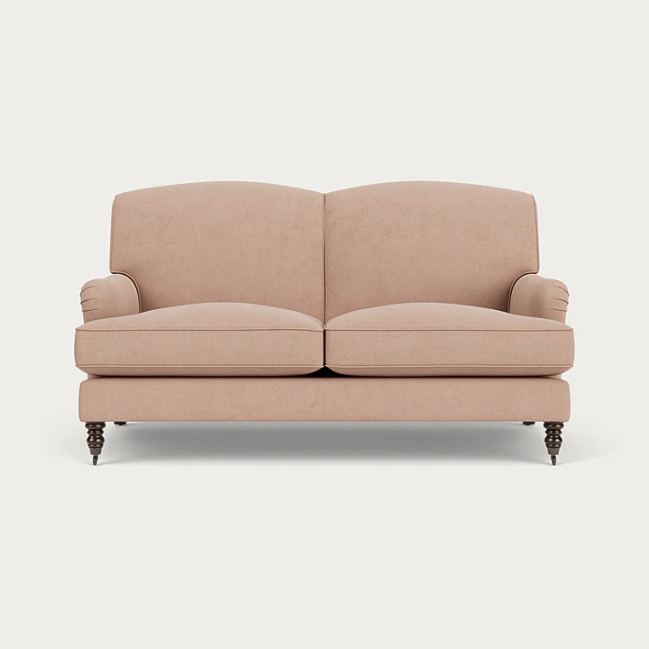 Renewed - Olivia 2 Seater Sofa, Signature Linen Moss, Natural Oak Legs - Image 18