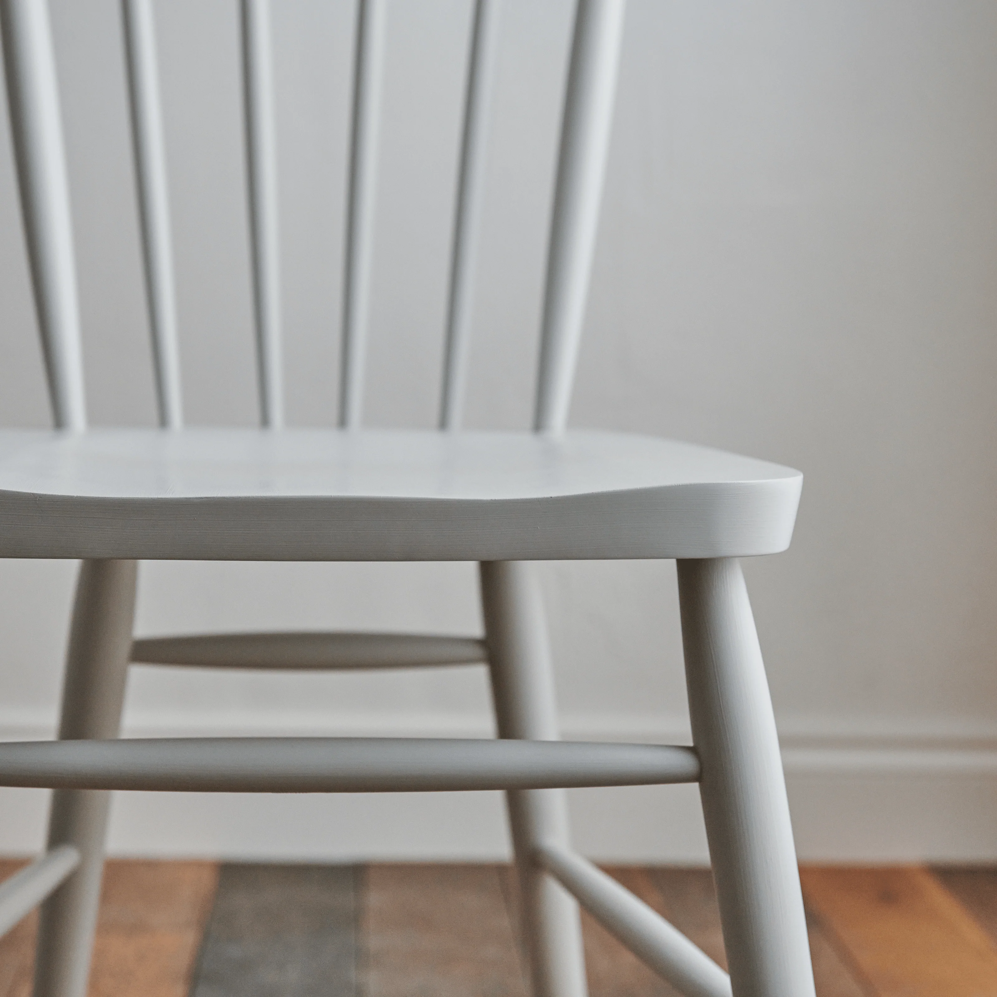 Renewed - Wardley Painted Dining Chair, Shingle - Image 4