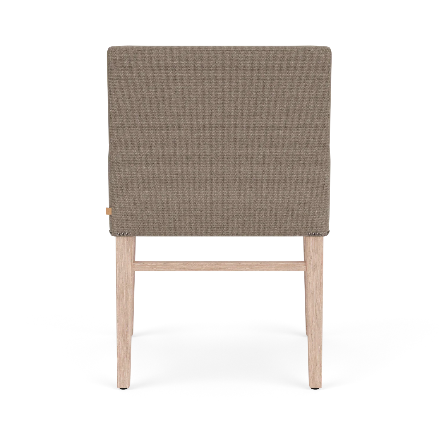 Shoreditch Carver Chair, Heavyweight Linen in Spelt - Vintage Oak Legs - Image 5