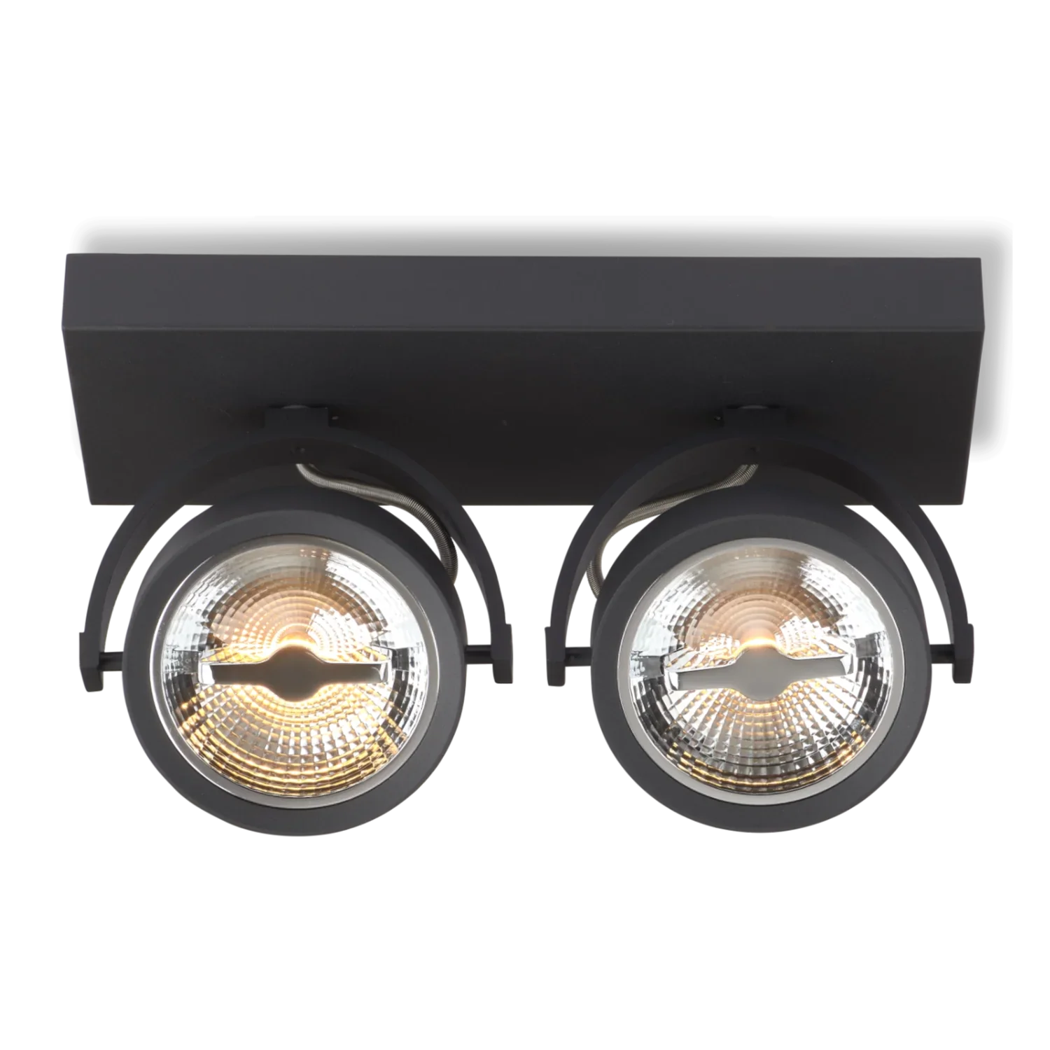 Soane Black Surface Mounted Ceiling Spotlight - Image 4