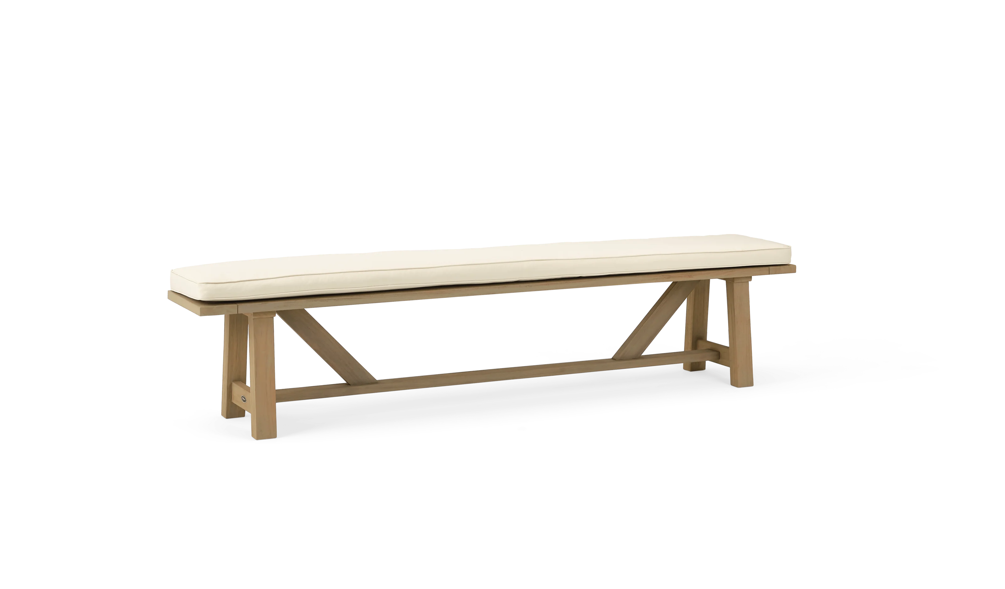 Stanway 6 Seater Rectangular Granite Top Teak Garden Dining Table Set with Benches - Image 4