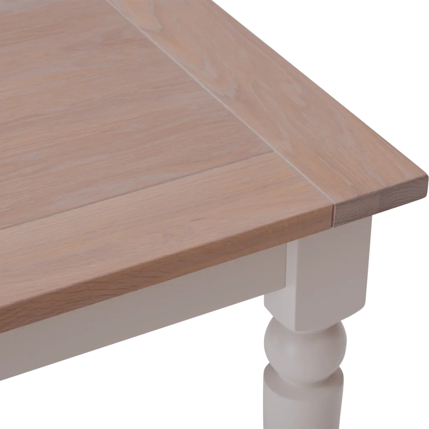 Suffolk 4-8 Seater Extendable Oak Dining Table - Image 4