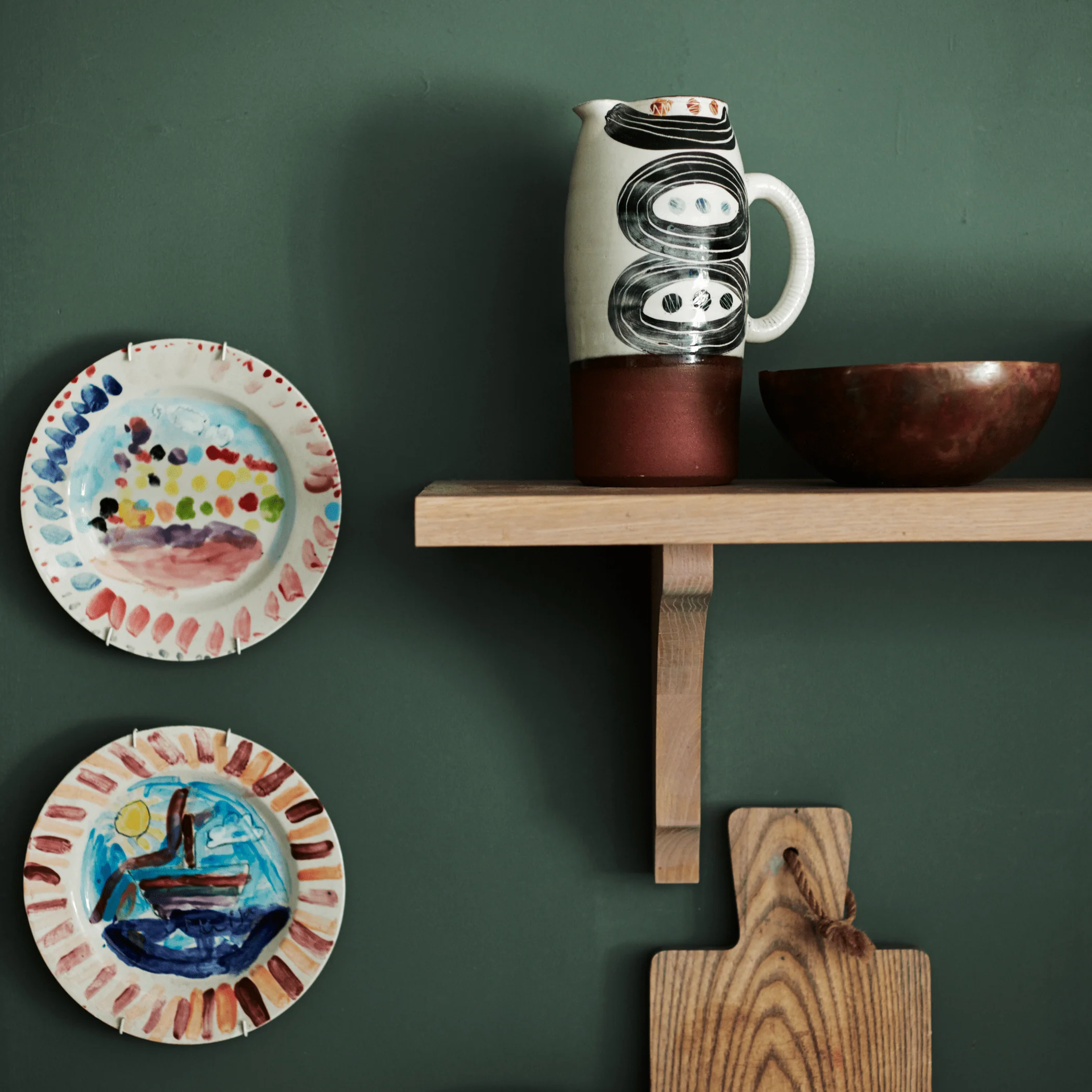 Suffolk Shelf, Seasoned Oak - Image 5