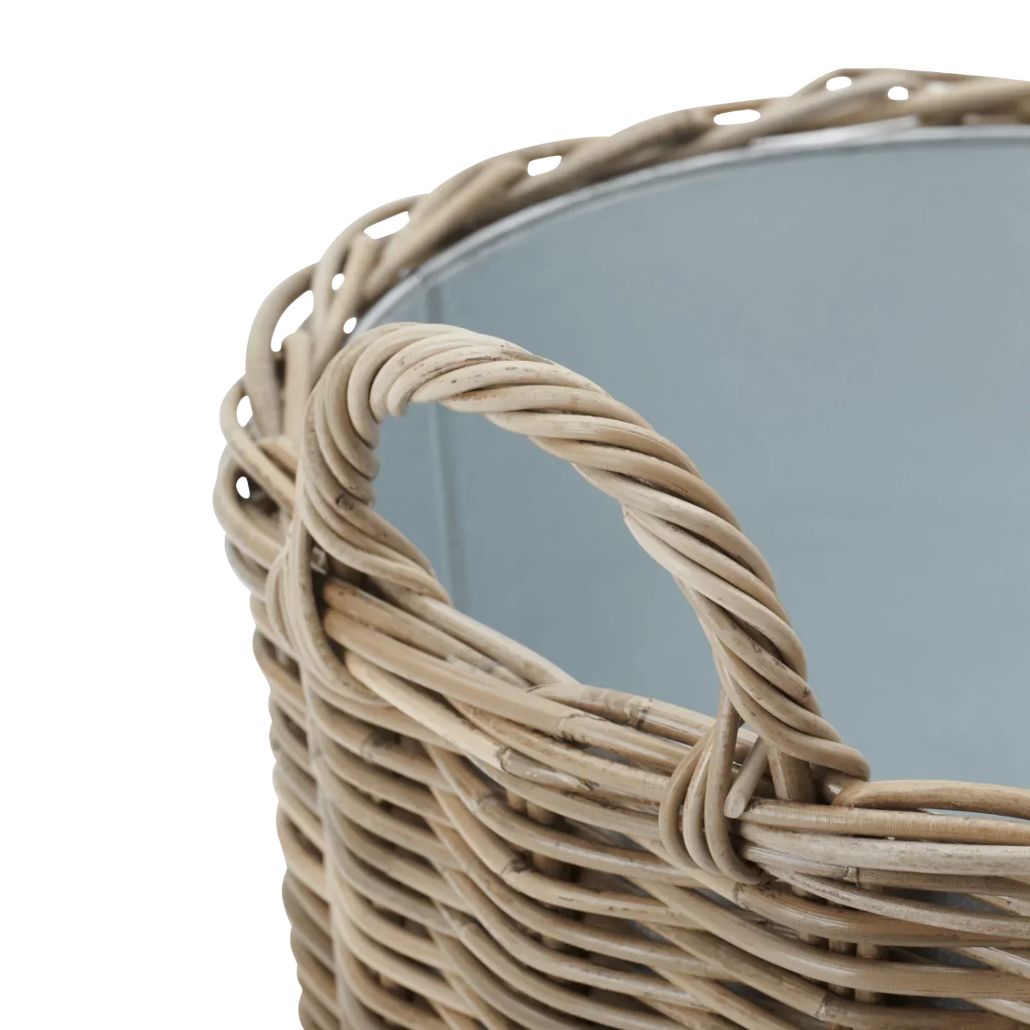 Tetbury Medium Wicker Garden Planter - Image 3