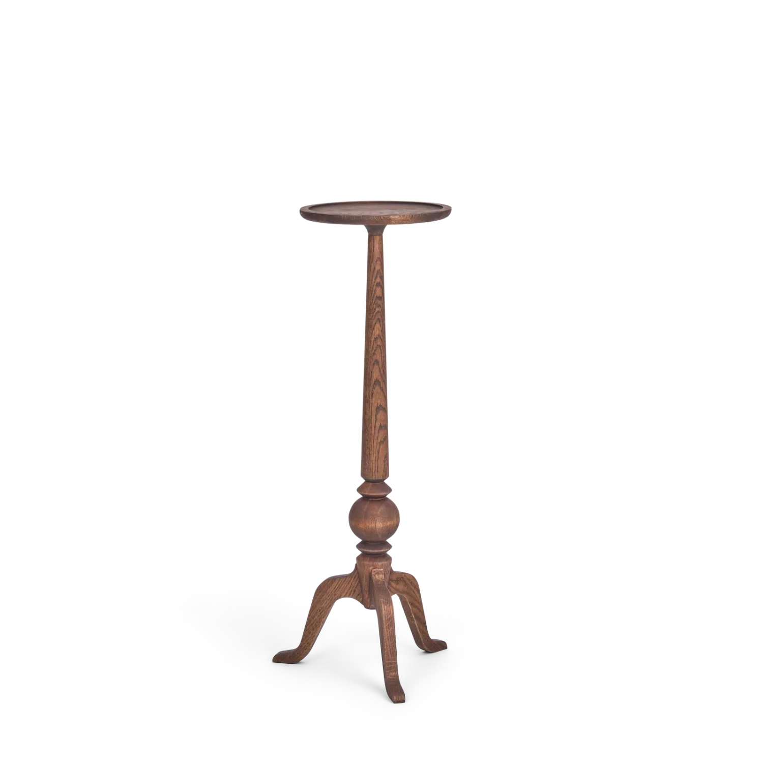 Thornbury Oak Plant Stand, Darkened Oak - Image 5