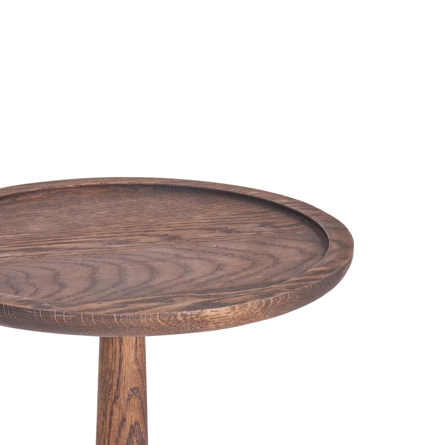 Thornbury Oak Plant Stand, Darkened Oak - Image 6
